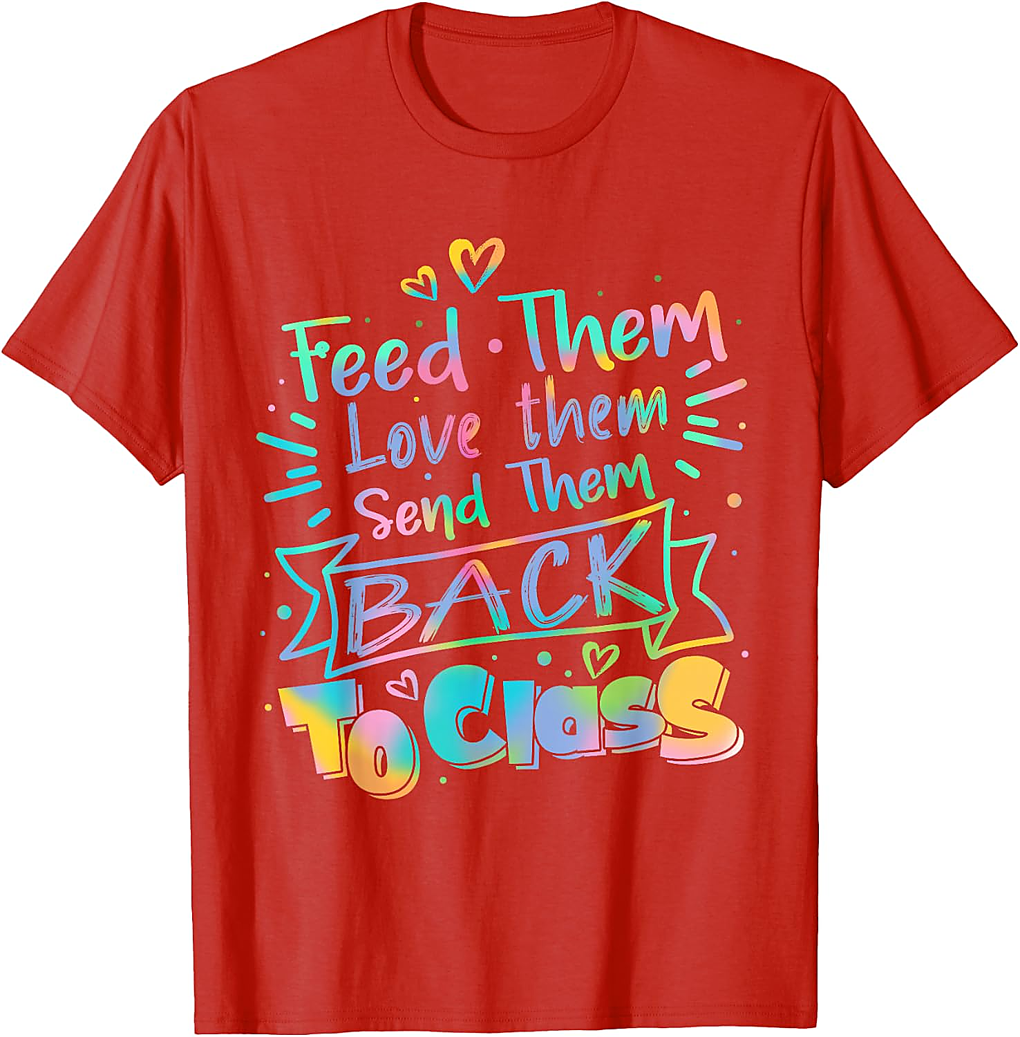 Funny Lunch Lady T-Shirt | Feed Them Love Them Tee