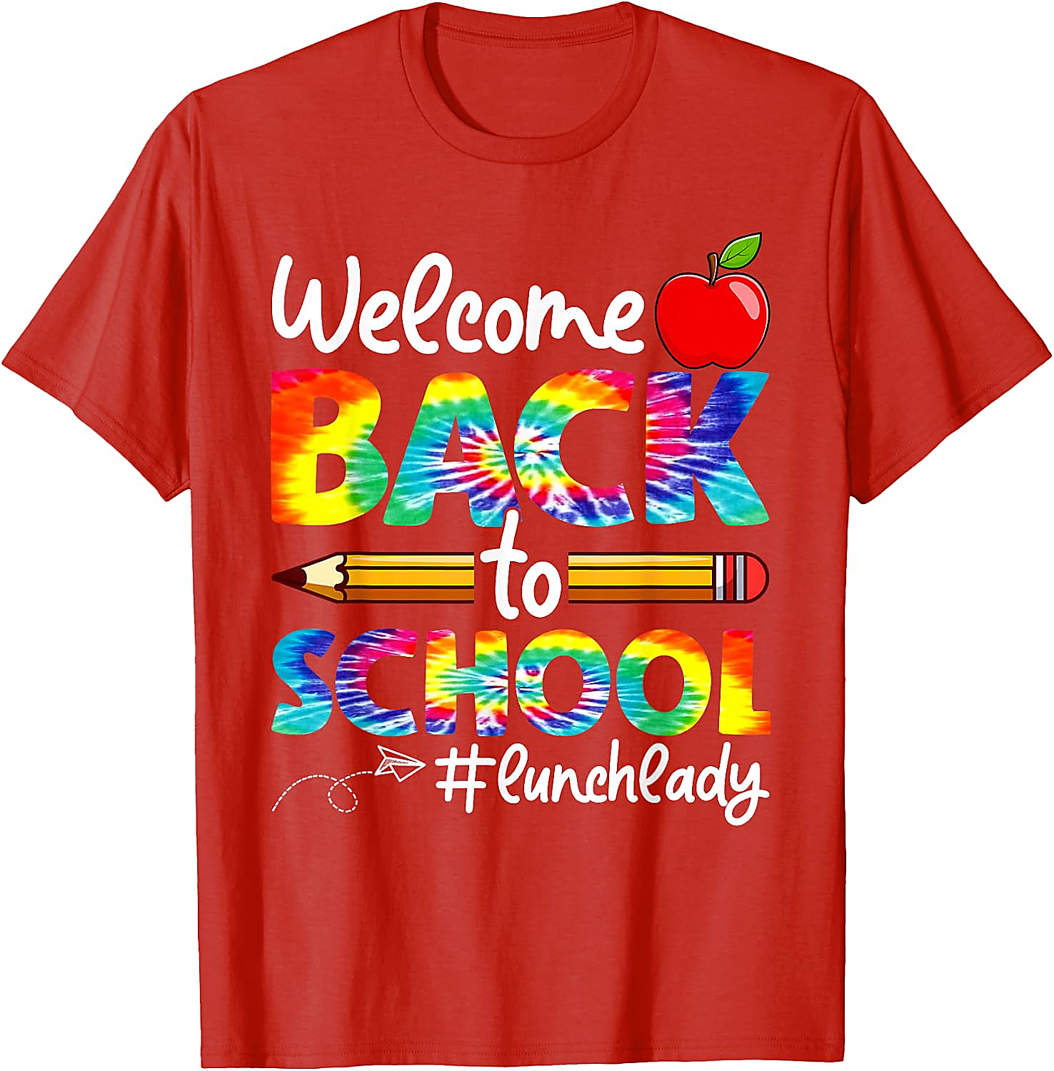 Back to School Lunch Lady T-Shirt | Tie Dye Graphic Tee