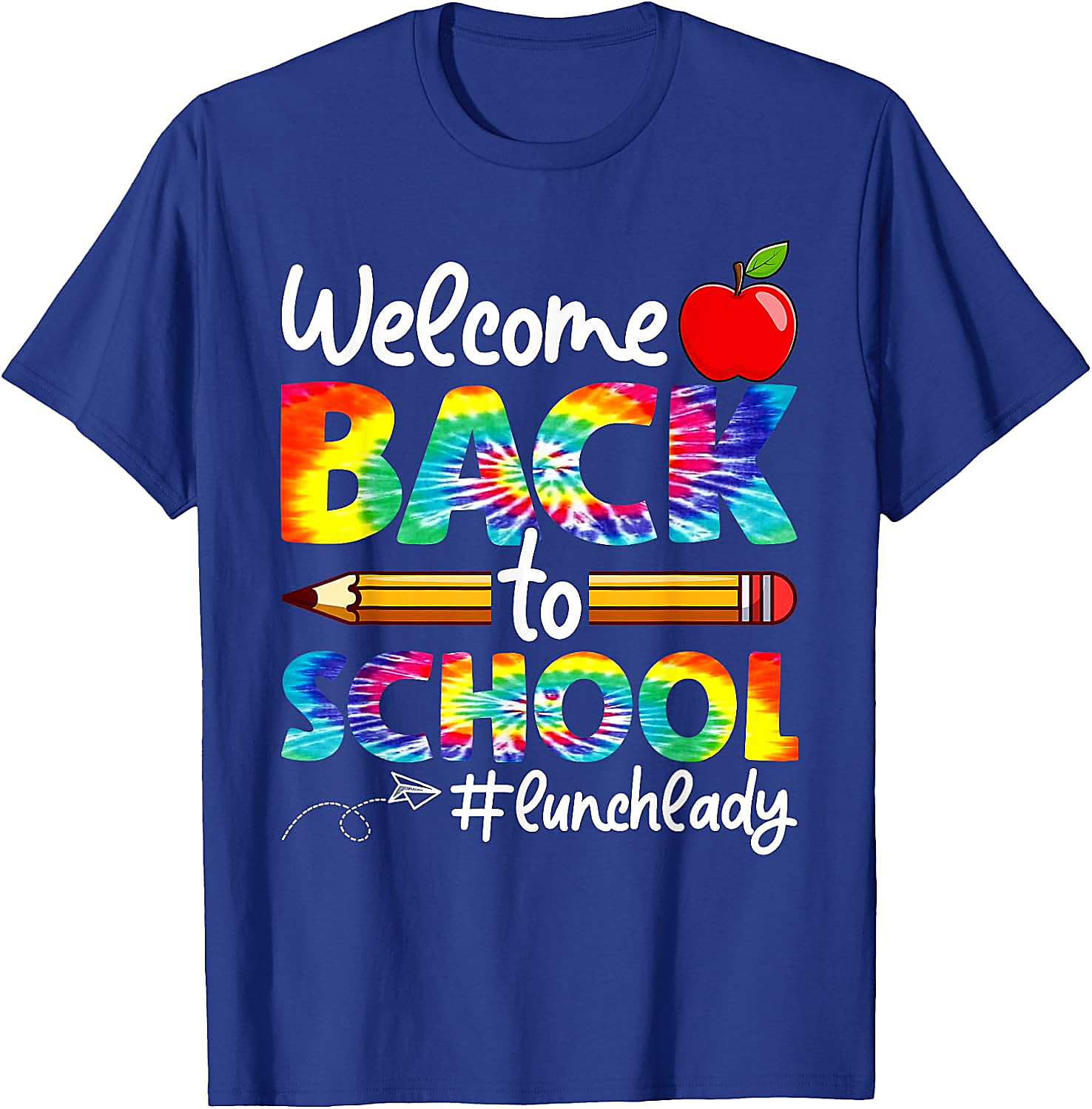 Back to School Lunch Lady T-Shirt | Tie Dye Graphic Tee