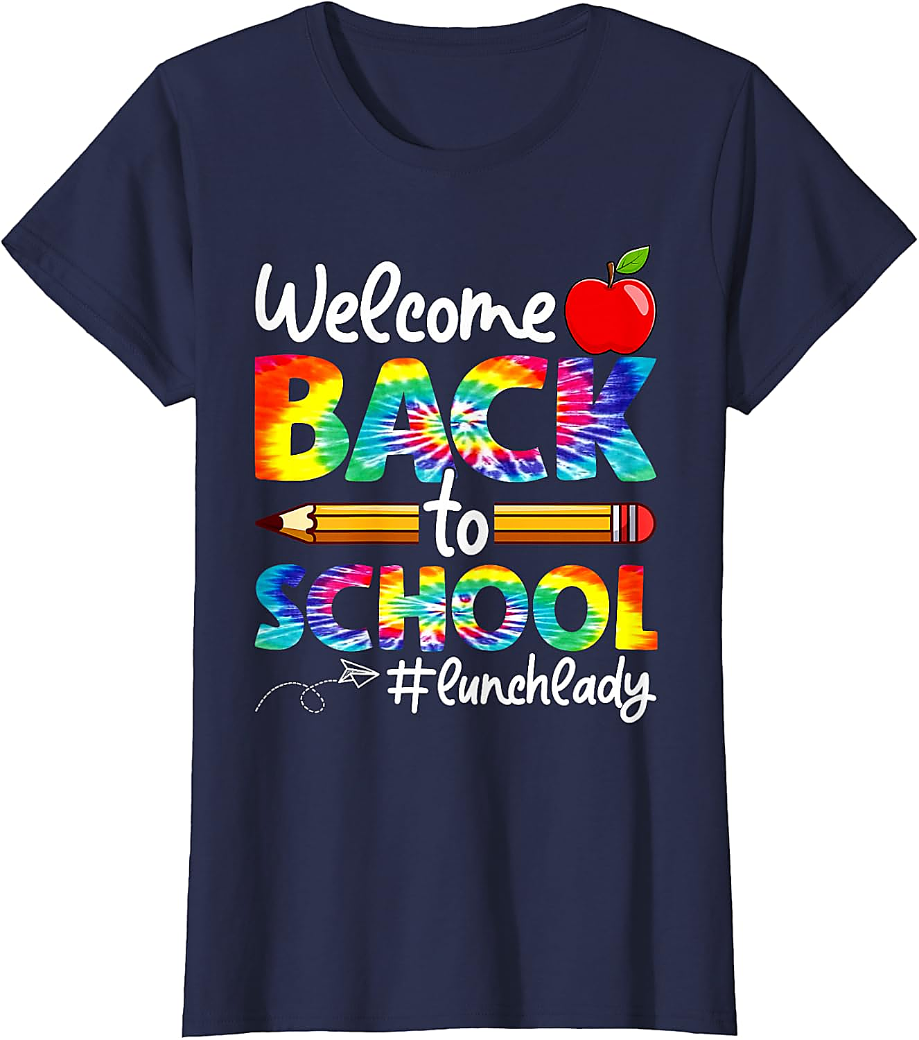 Back to School Lunch Lady T-Shirt | Tie Dye Graphic Tee