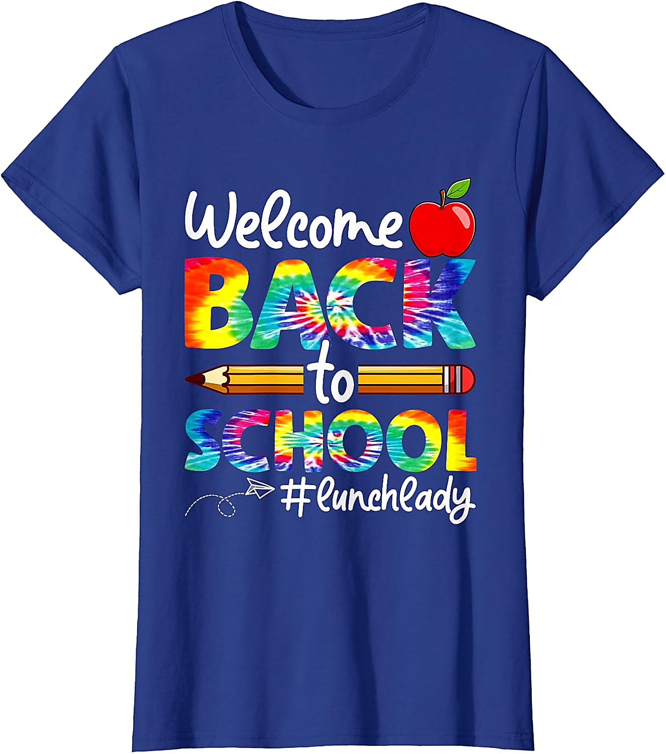 Back to School Lunch Lady T-Shirt | Tie Dye Graphic Tee