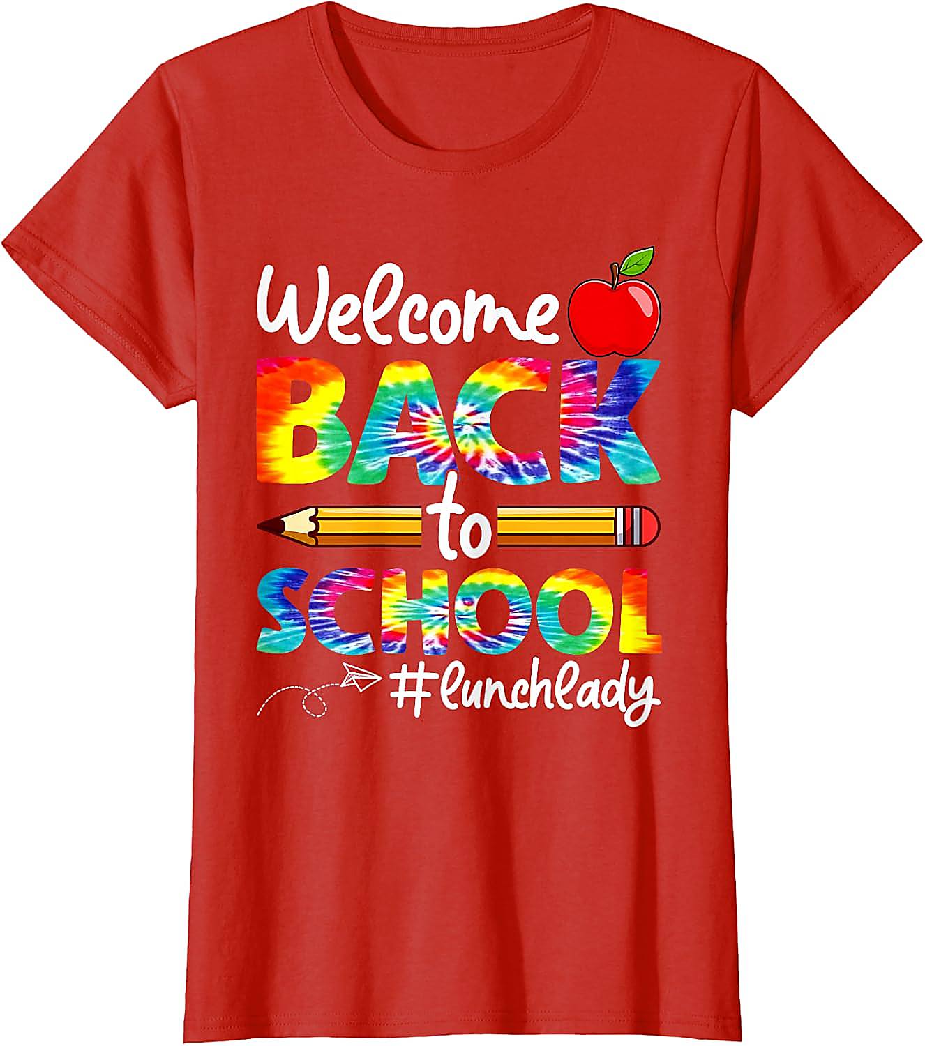 Back to School Lunch Lady T-Shirt | Tie Dye Graphic Tee