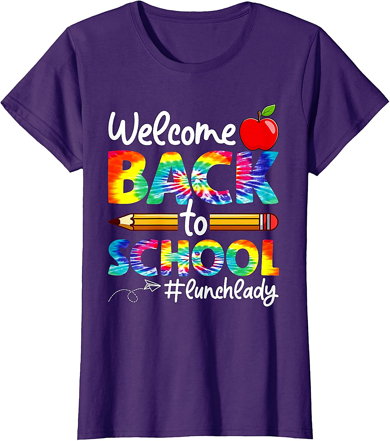 Back to School Lunch Lady T-Shirt | Tie Dye Graphic Tee