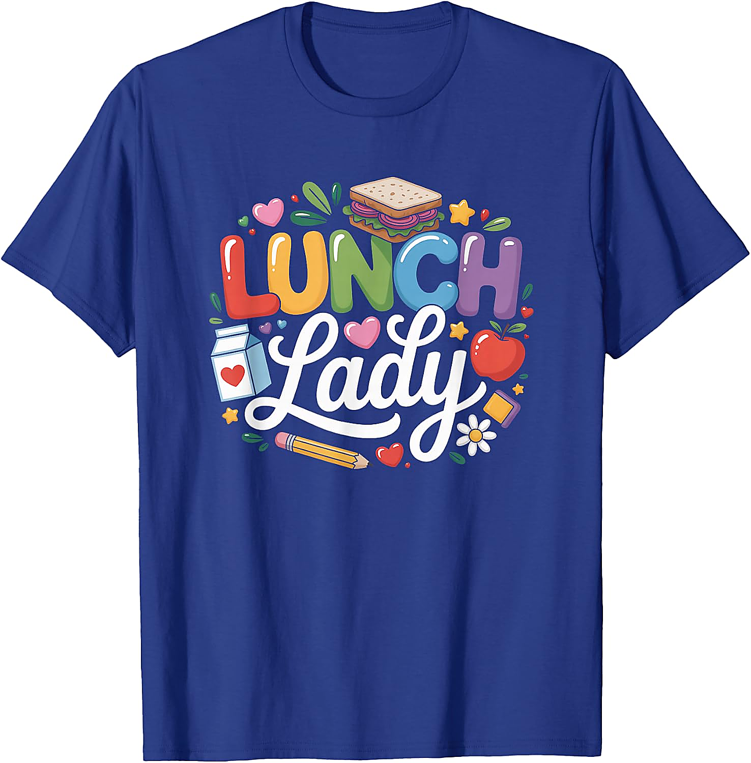 Lunch Lady T-Shirt | Retro School Staff Appreciation Tee
