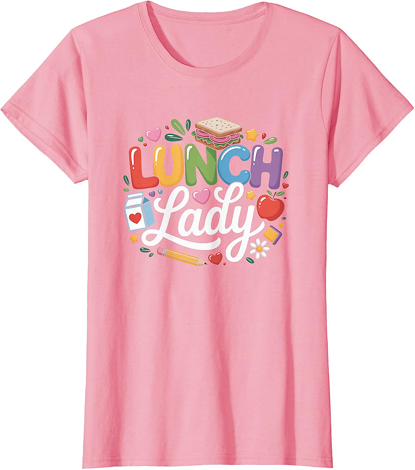 Lunch Lady T-Shirt | Retro School Staff Appreciation Tee