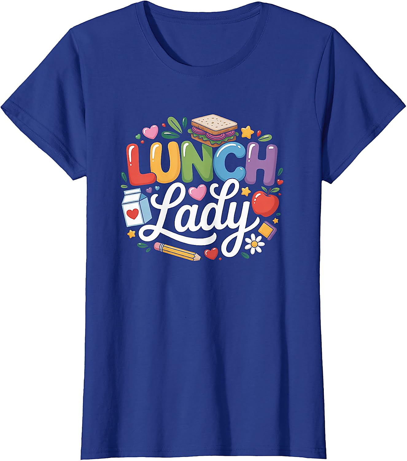 Lunch Lady T-Shirt | Retro School Staff Appreciation Tee