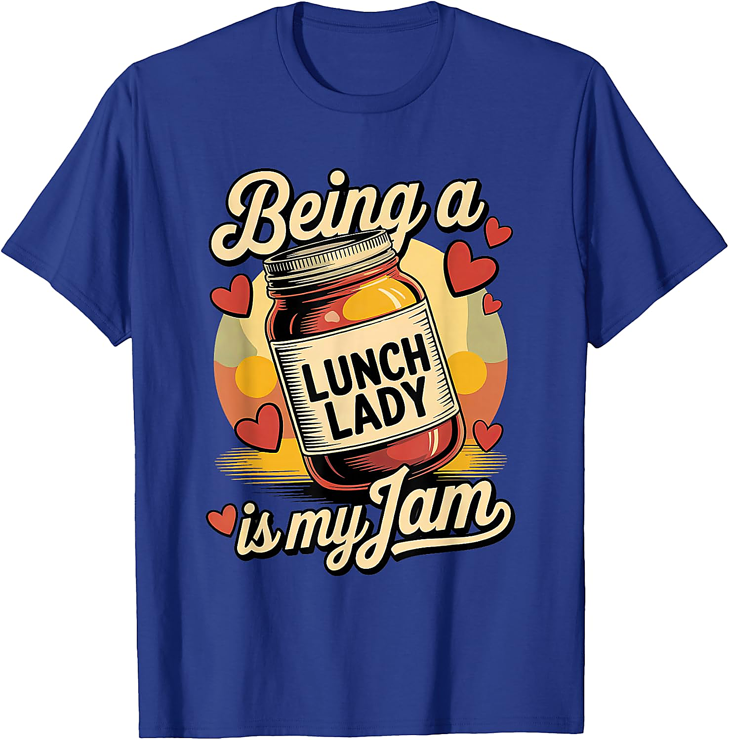 Lunch Lady Is My Jam T-Shirt | Funny School Cafeteria Tee