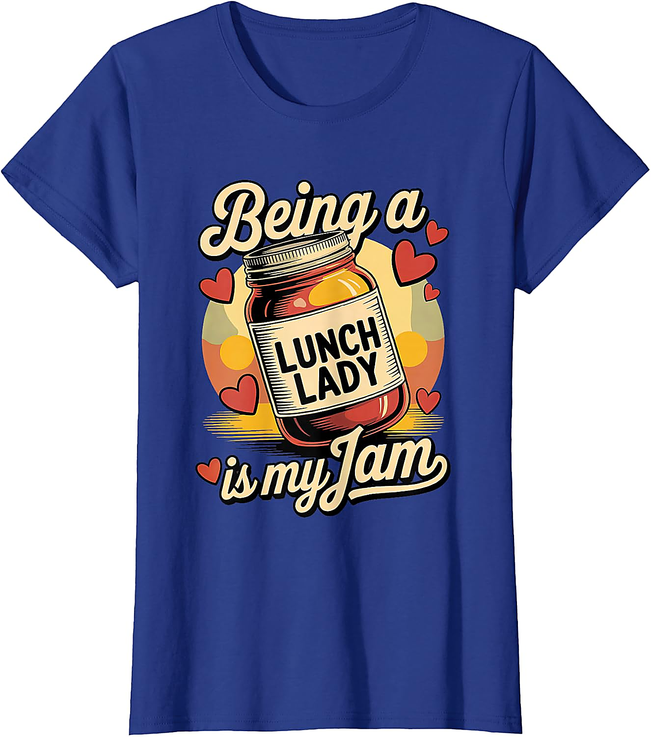 Lunch Lady Is My Jam T-Shirt | Funny School Cafeteria Tee