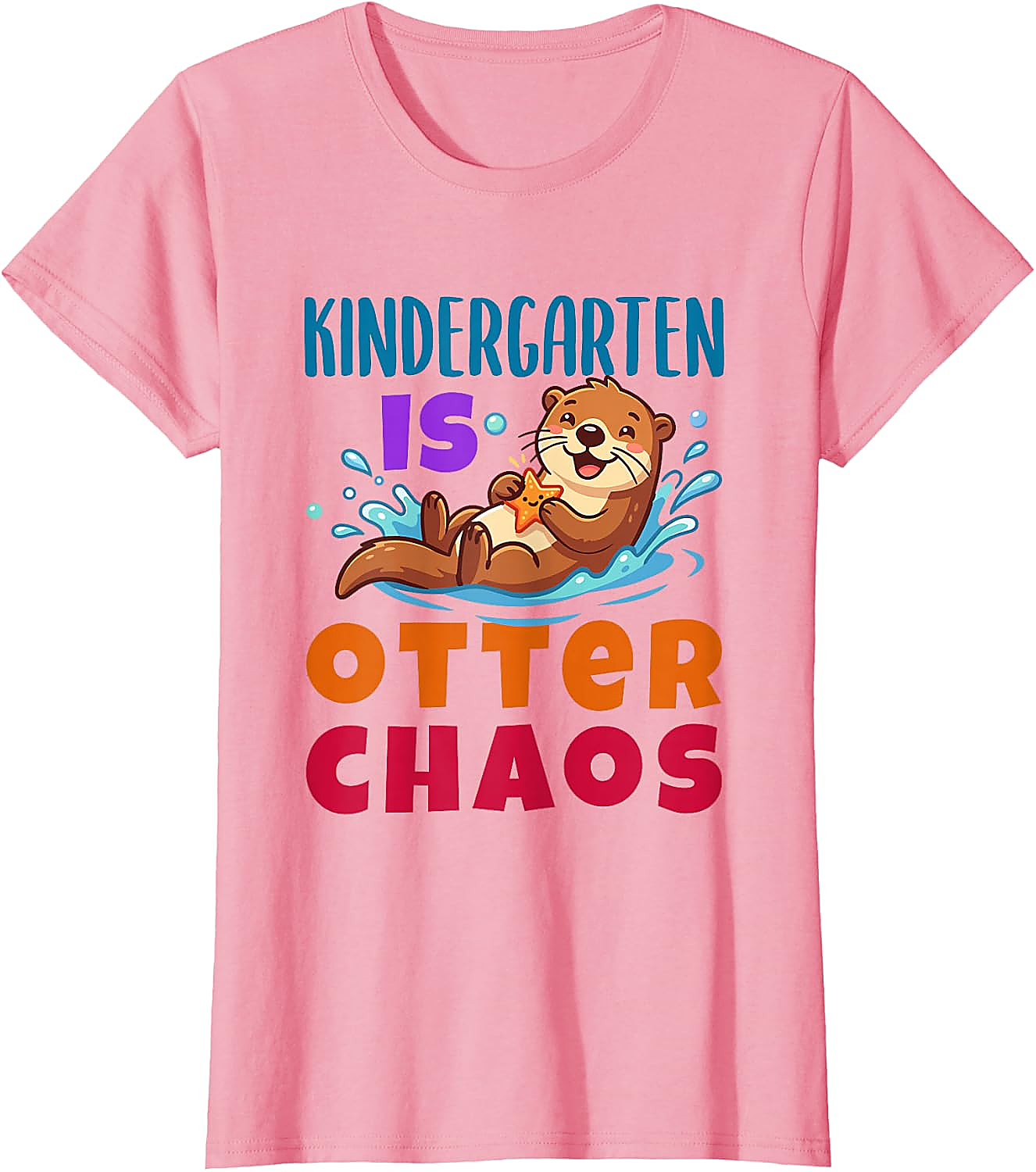Kindergarten is Otter Chaos T-Shirt | Funny Teacher Tee