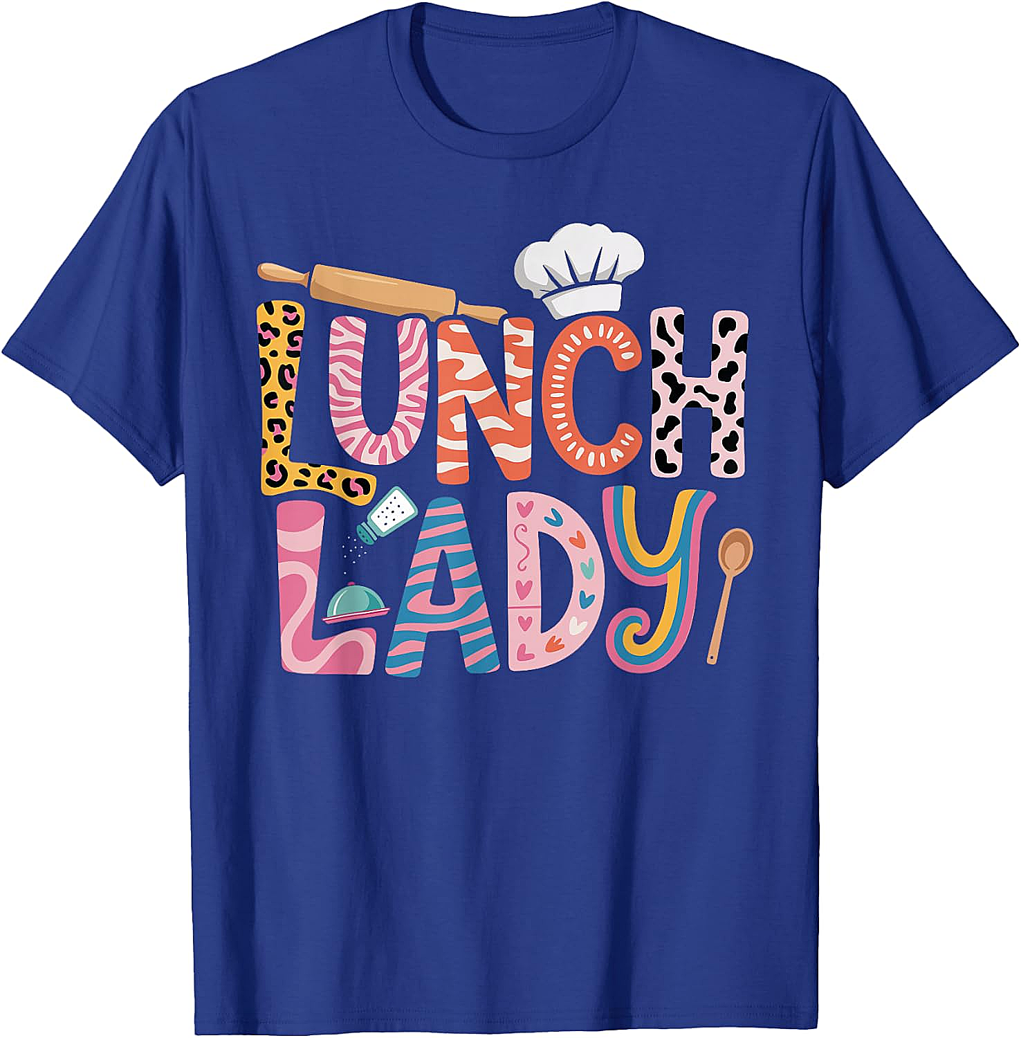  Lunch Lady School Cafeteria Kitchen T-Shirt - Fun Gift
