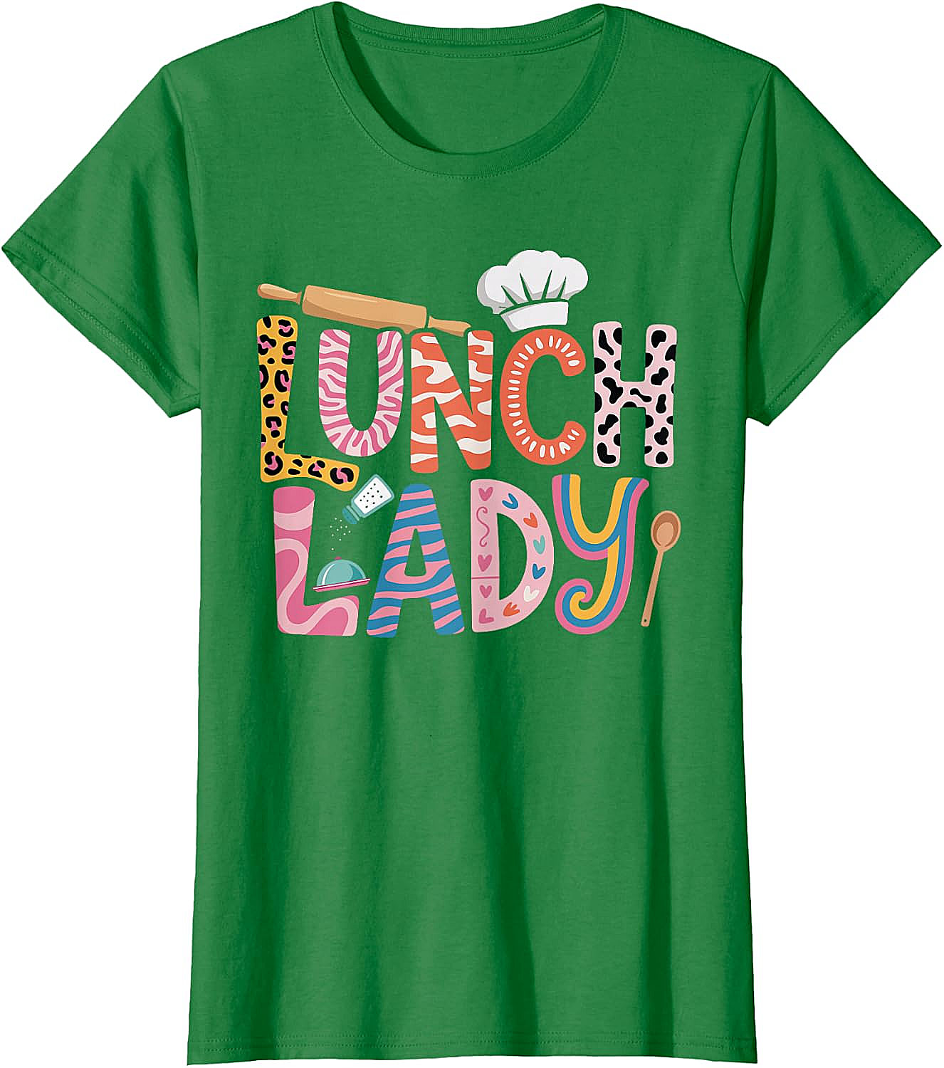  Lunch Lady School Cafeteria Kitchen T-Shirt - Fun Gift