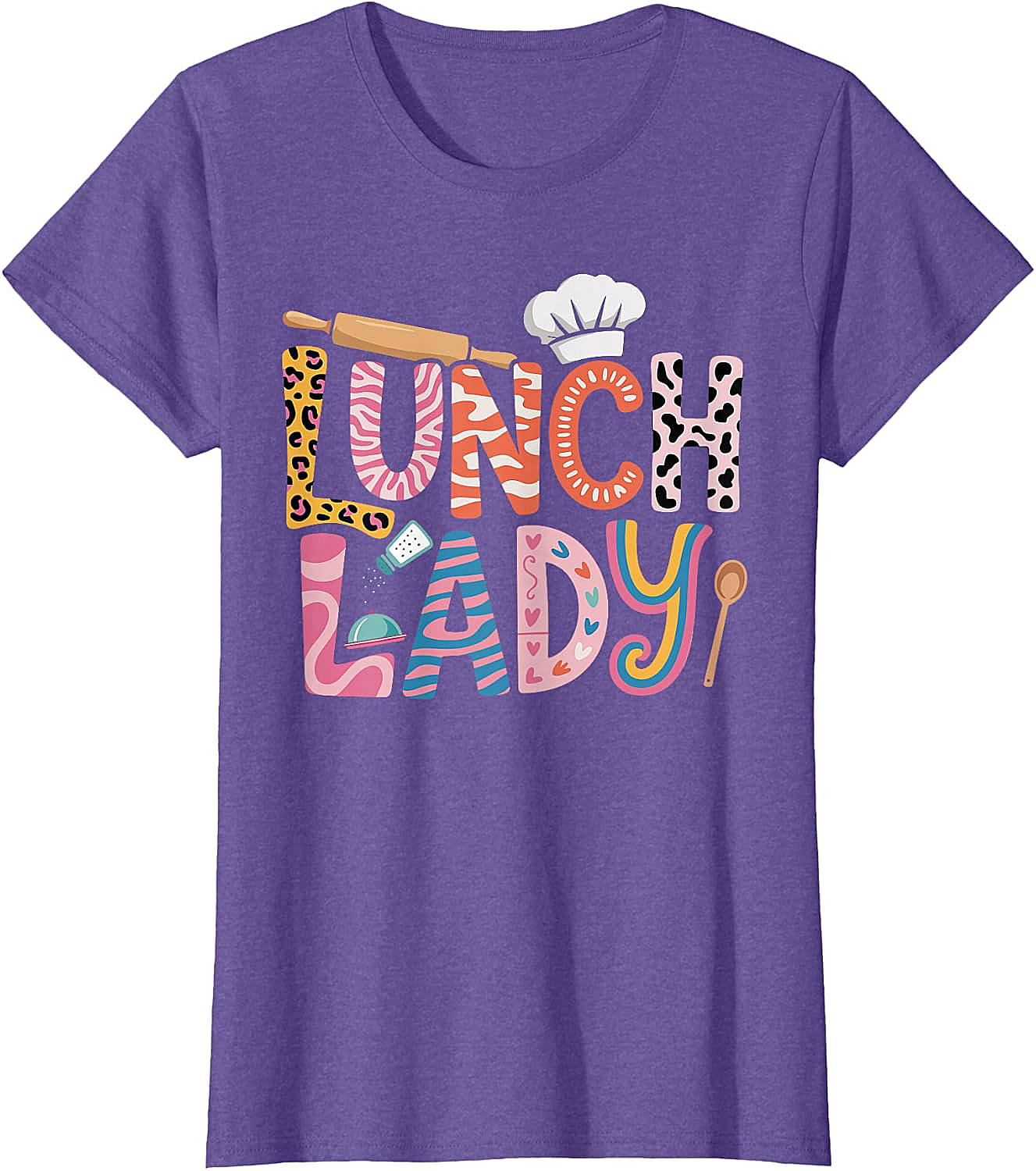  Lunch Lady School Cafeteria Kitchen T-Shirt - Fun Gift