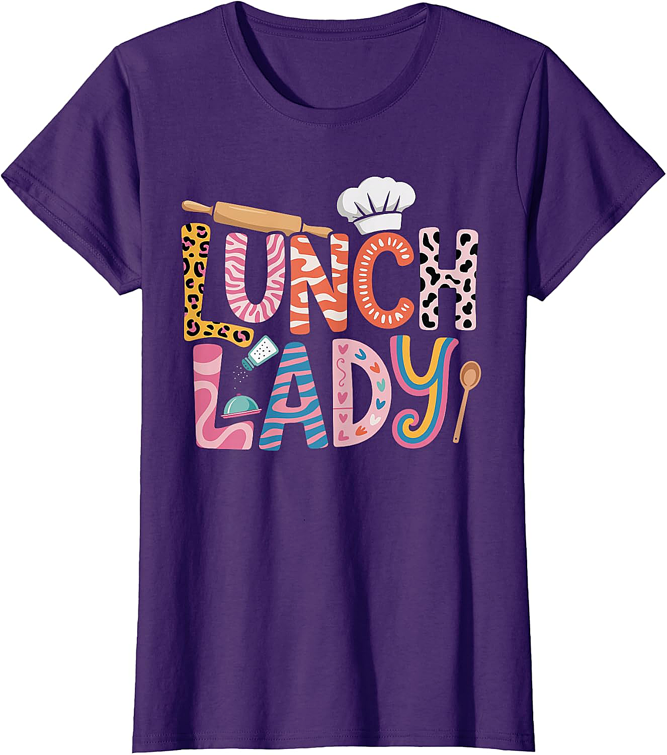 Lunch Lady School Cafeteria Kitchen T-Shirt - Fun Gift