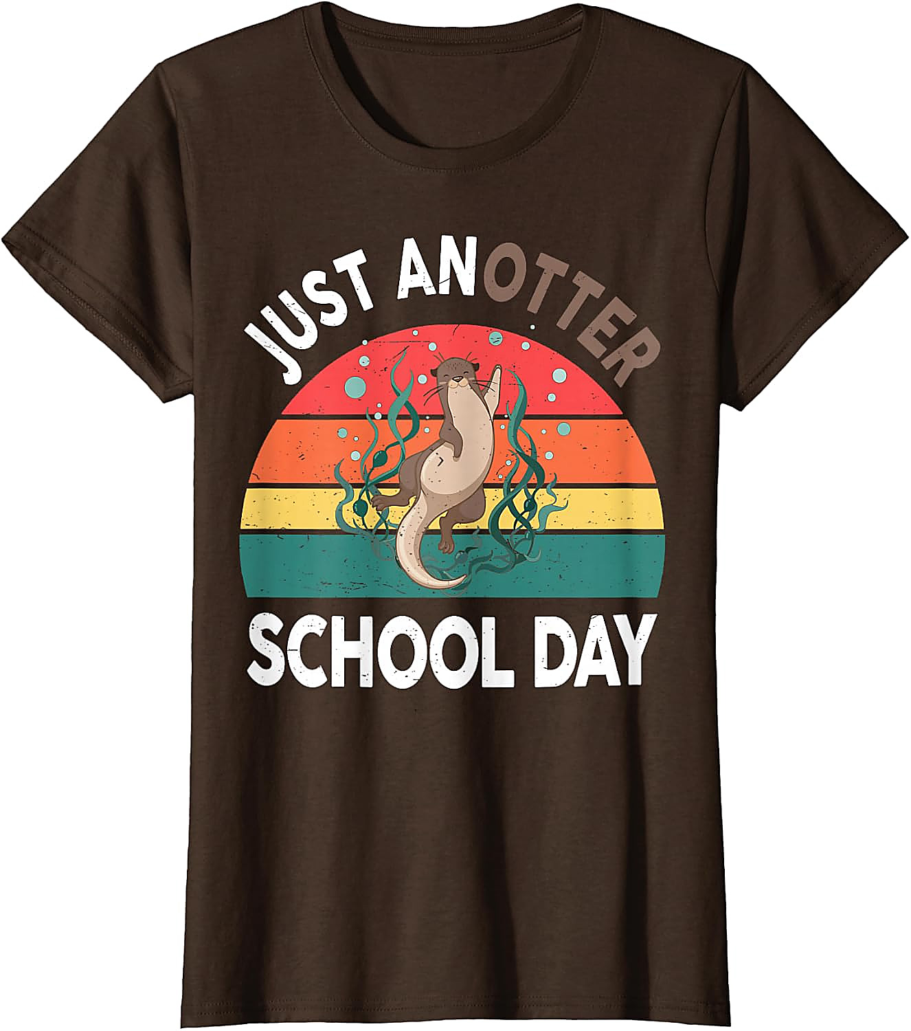 Just Anotter School Day Funny Otter T-Shirt for Kids