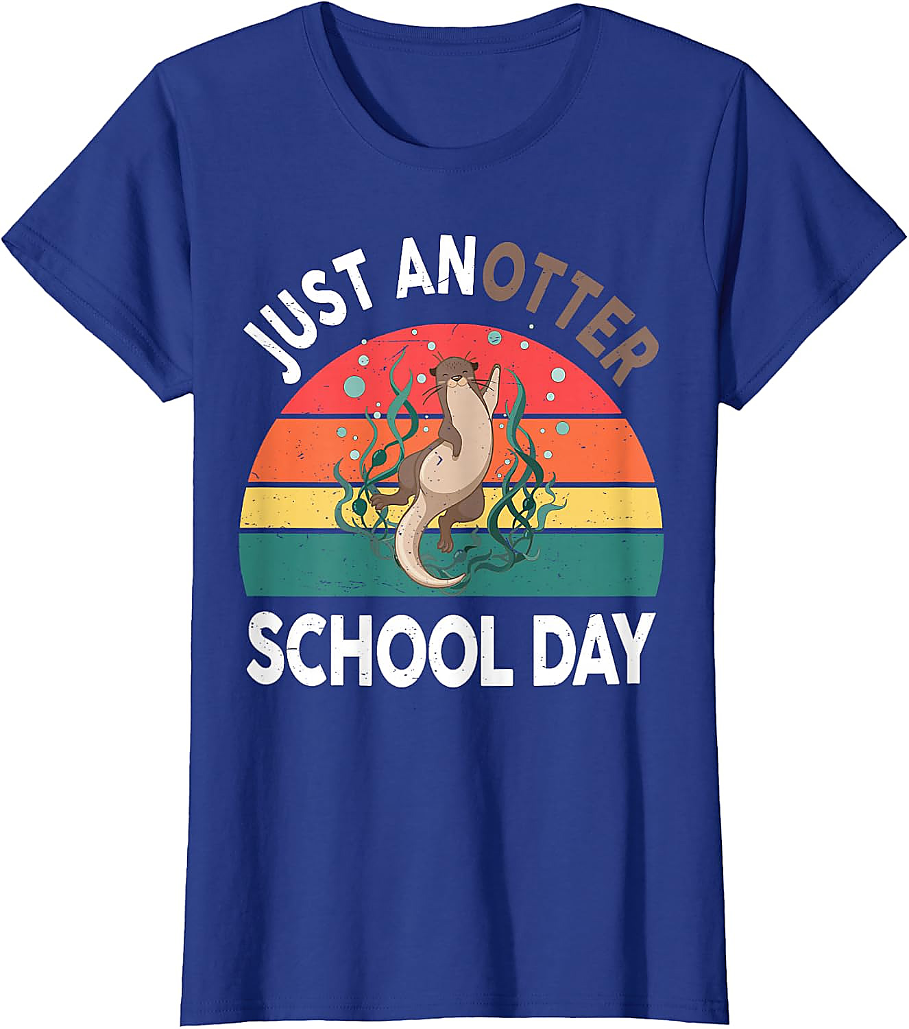 Just Anotter School Day Funny Otter T-Shirt for Kids