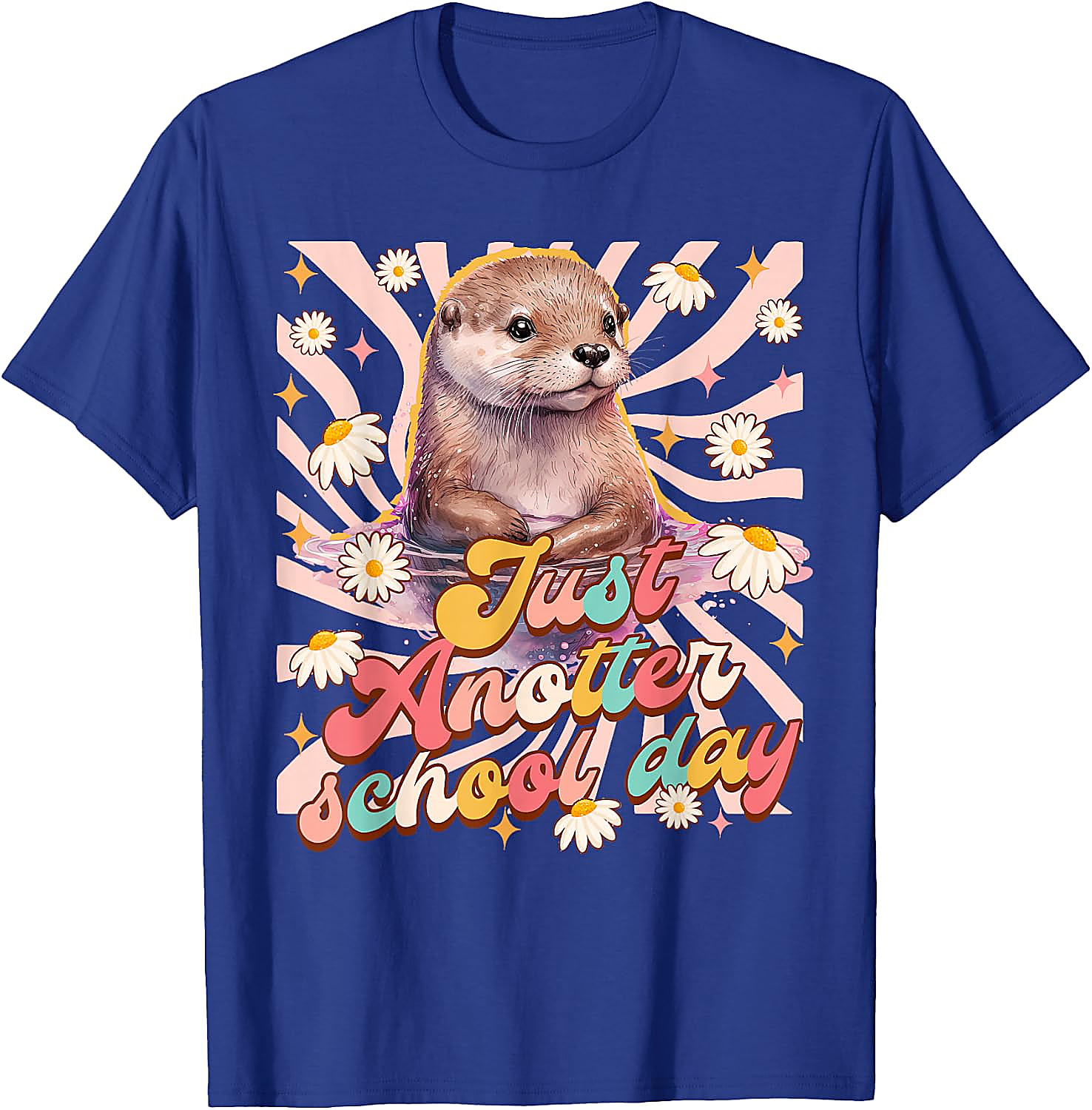Cute Otter Back To School T-Shirt | Funny Teacher Tee