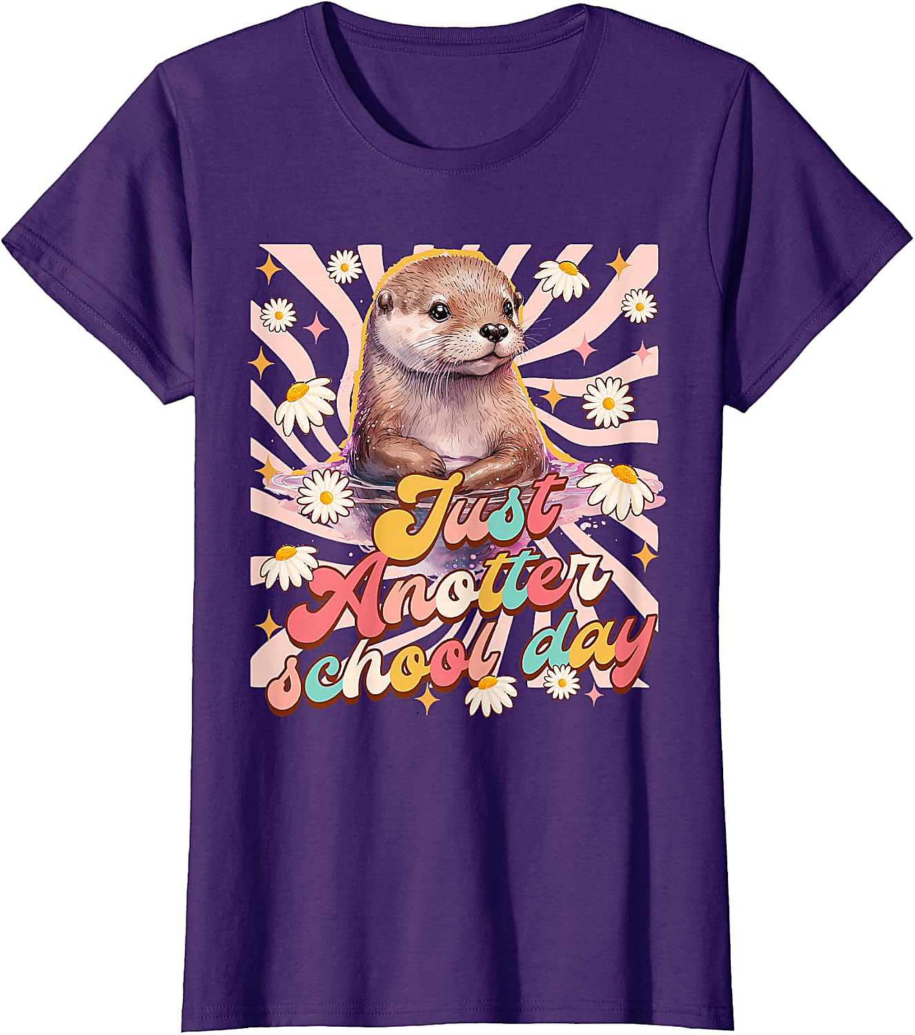 Cute Otter Back To School T-Shirt | Funny Teacher Tee