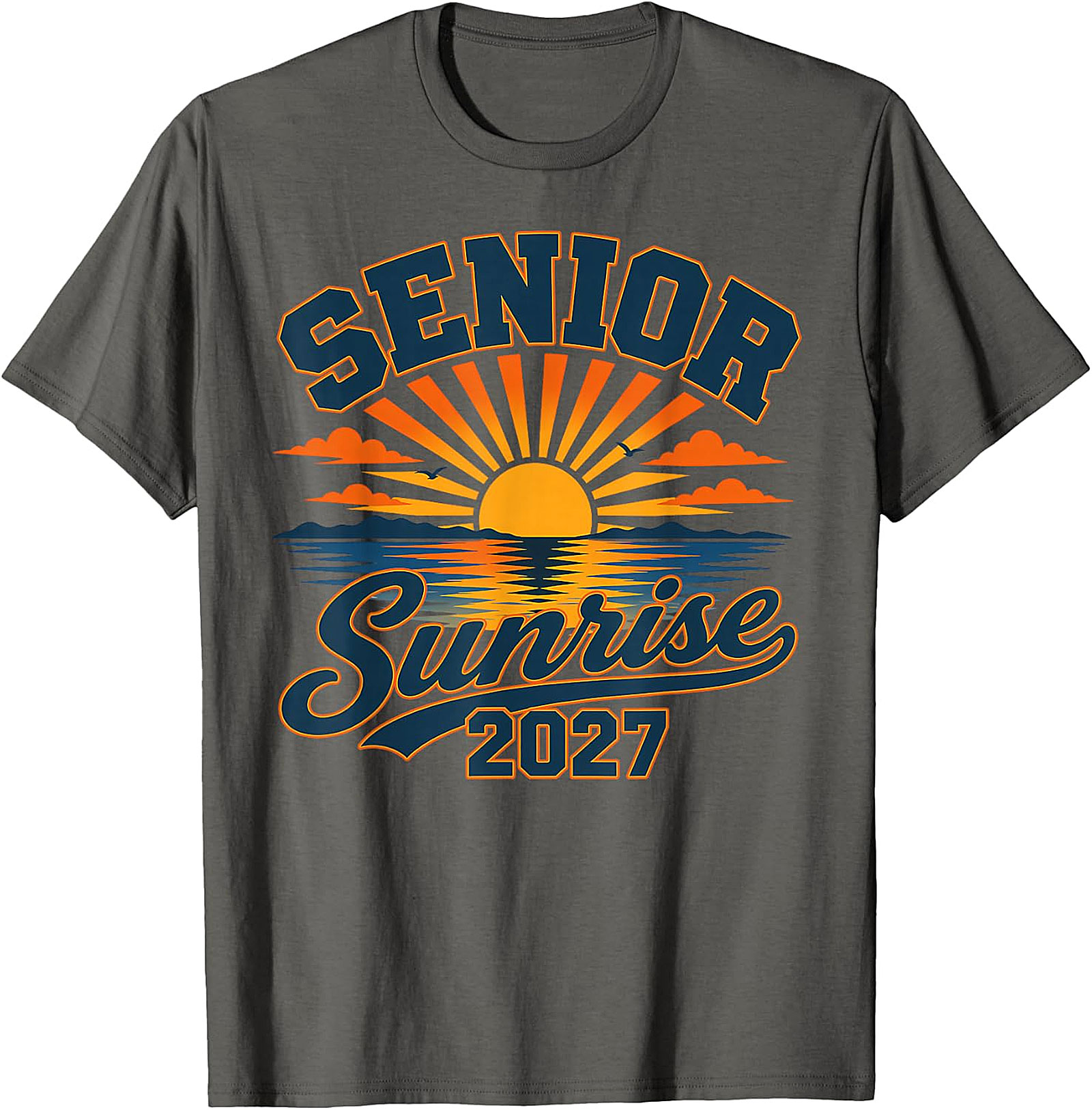 Senior Sunrise 2027 T-Shirt | Class of 2027 Graduation Gift