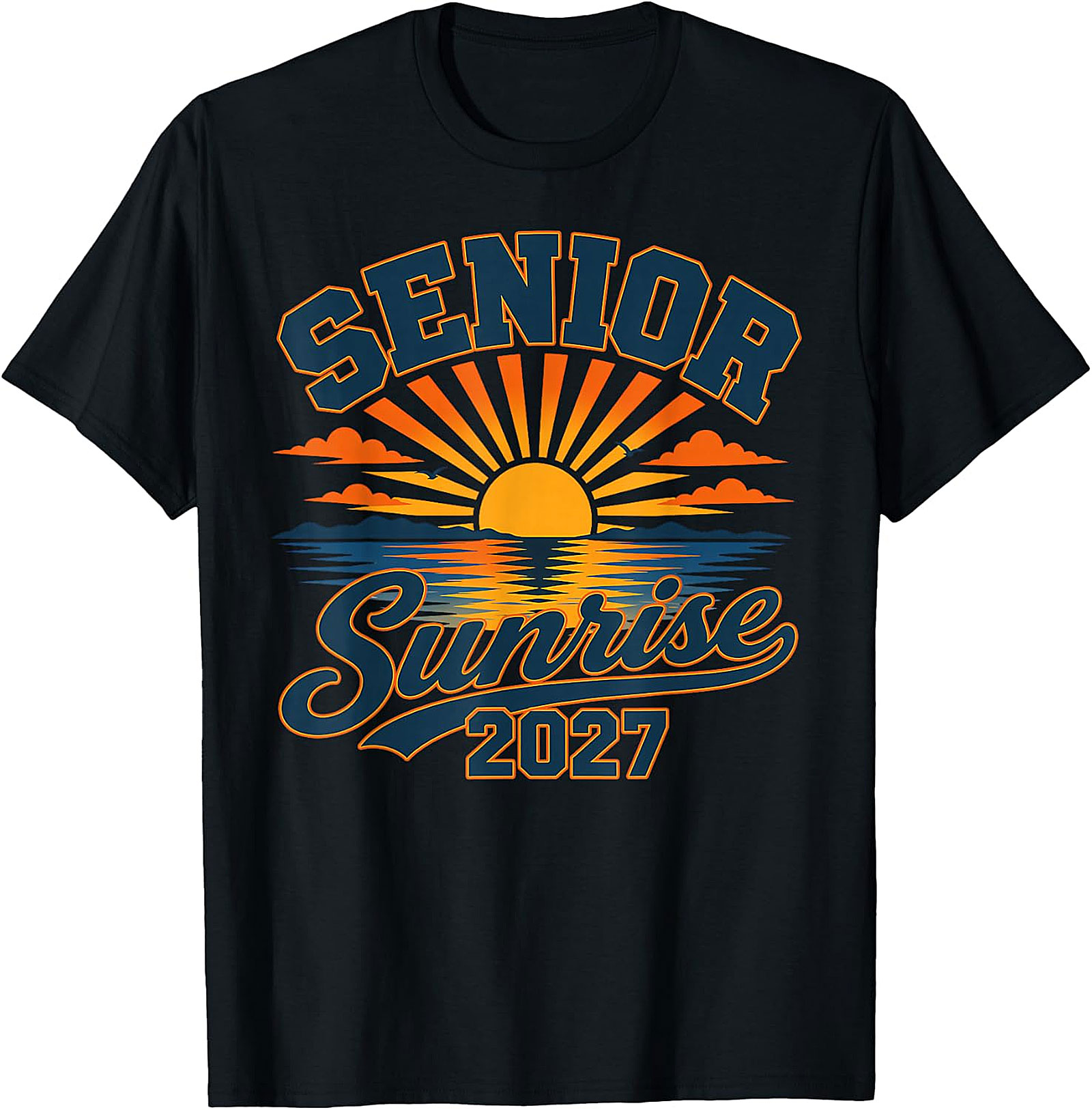 Senior Sunrise 2027 T-Shirt | Class of 2027 Graduation Gift