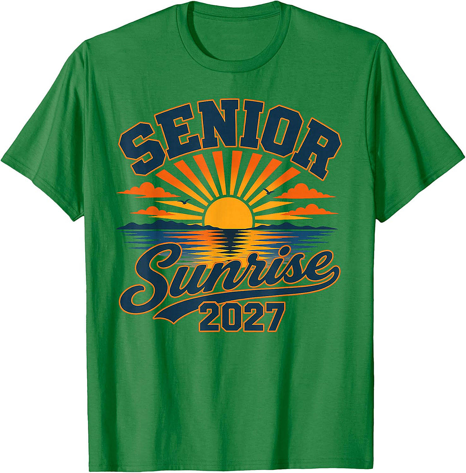 Senior Sunrise 2027 T-Shirt | Class of 2027 Graduation Gift
