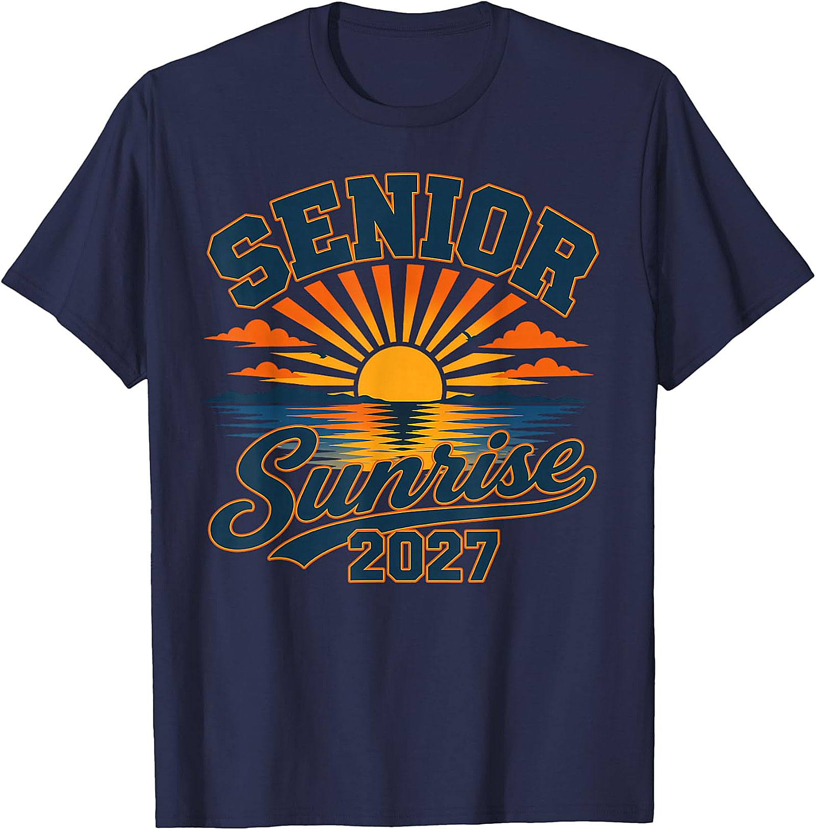 Senior Sunrise 2027 T-Shirt | Class of 2027 Graduation Gift