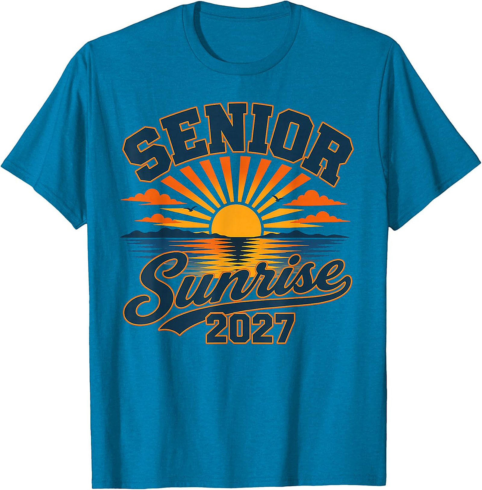 Senior Sunrise 2027 T-Shirt | Class of 2027 Graduation Gift