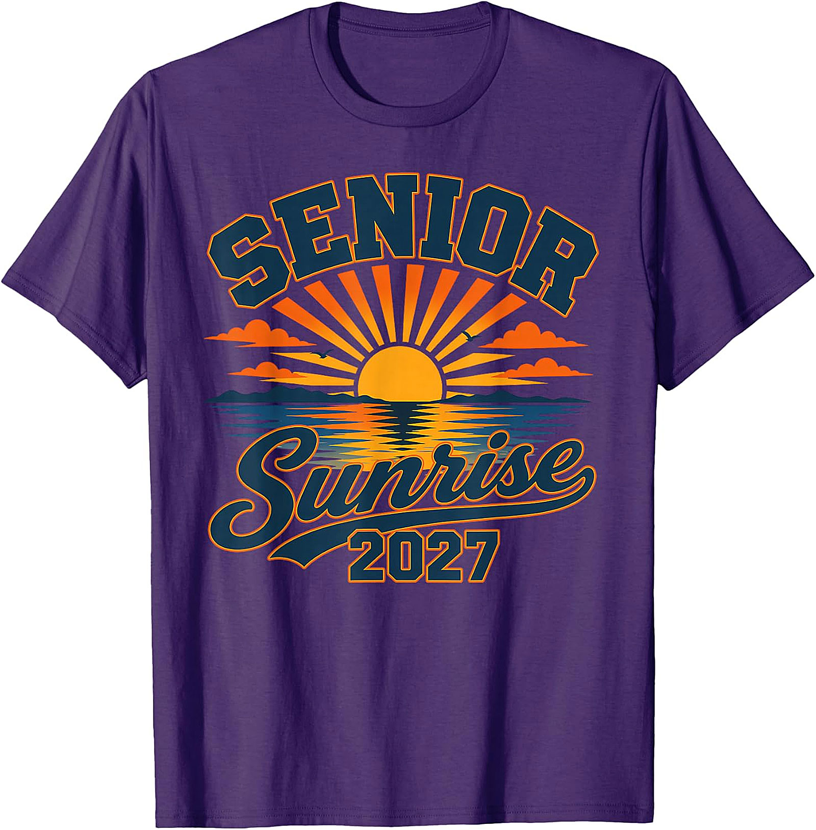 Senior Sunrise 2027 T-Shirt | Class of 2027 Graduation Gift