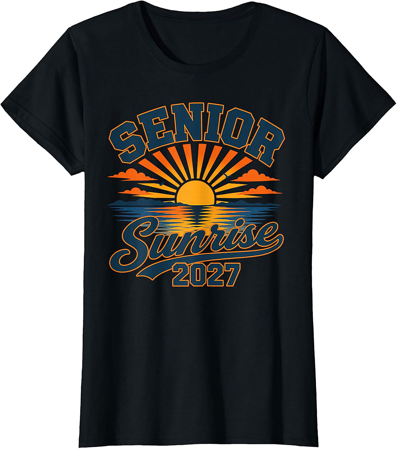 Senior Sunrise 2027 T-Shirt | Class of 2027 Graduation Gift