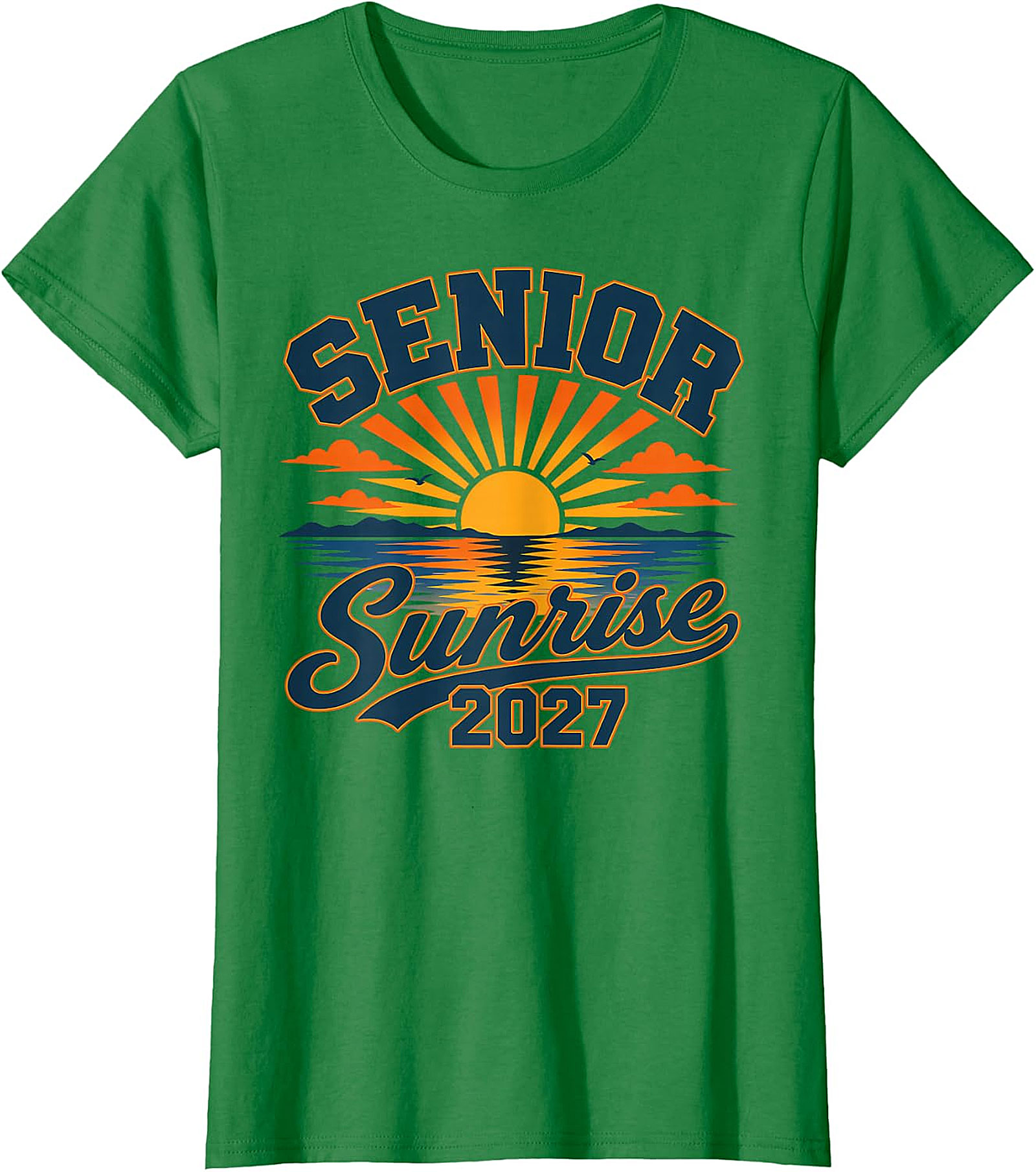 Senior Sunrise 2027 T-Shirt | Class of 2027 Graduation Gift