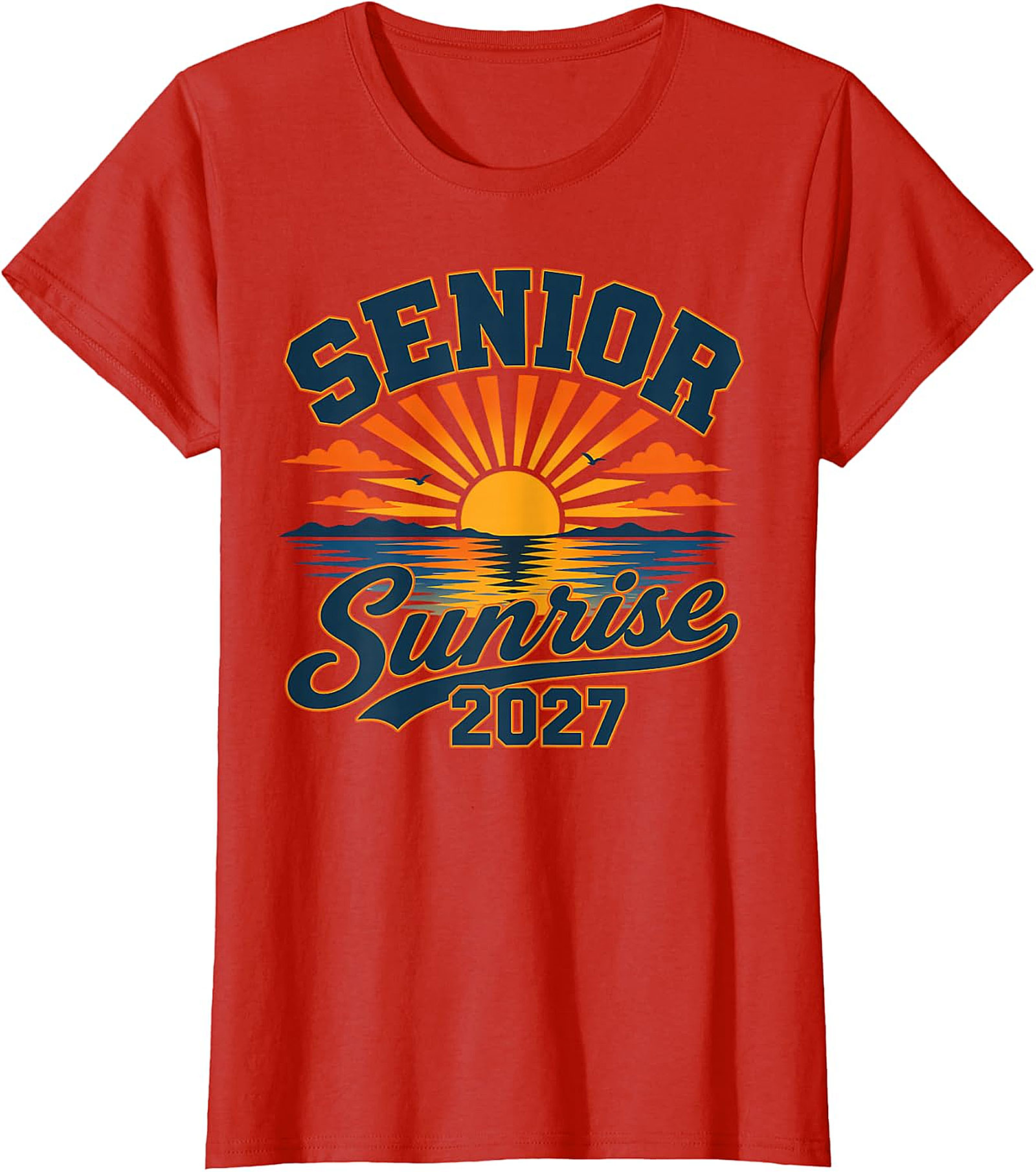 Senior Sunrise 2027 T-Shirt | Class of 2027 Graduation Gift