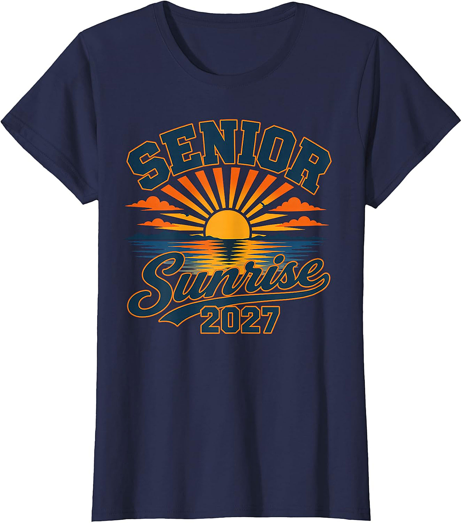 Senior Sunrise 2027 T-Shirt | Class of 2027 Graduation Gift
