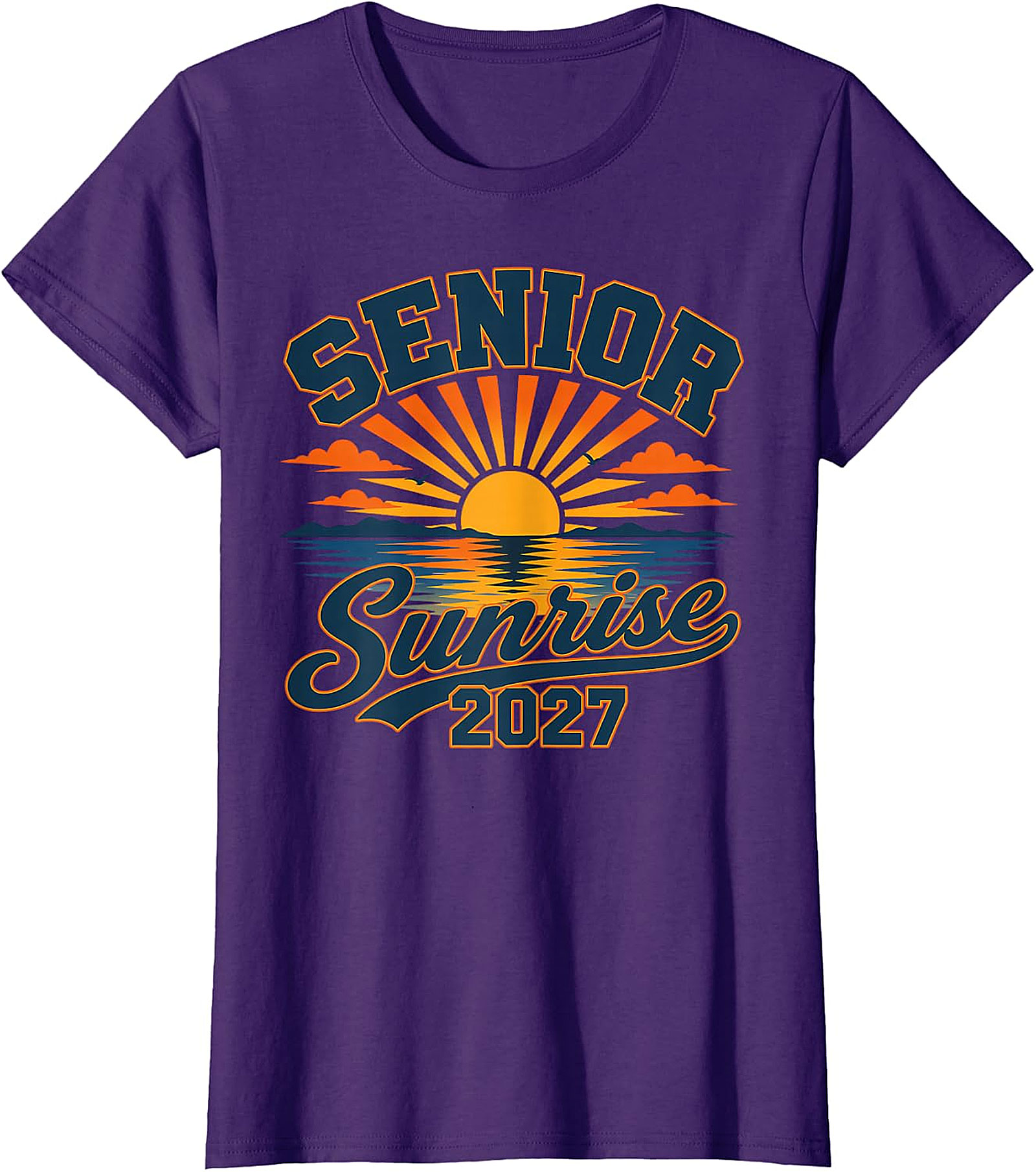 Senior Sunrise 2027 T-Shirt | Class of 2027 Graduation Gift