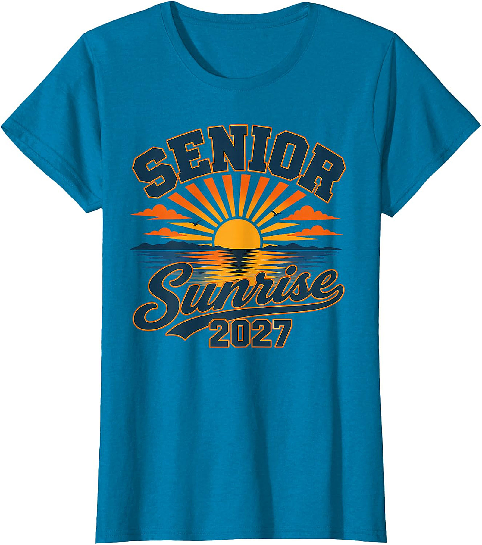 Senior Sunrise 2027 T-Shirt | Class of 2027 Graduation Gift