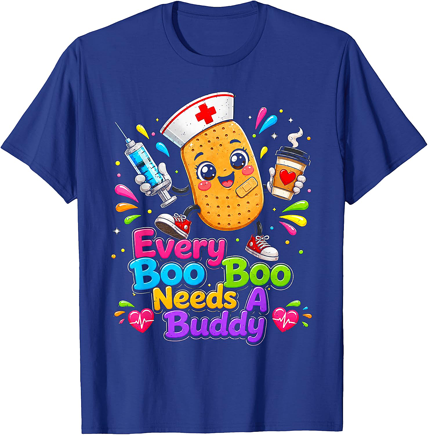 School Nurse T-Shirt - Every Boo Boo Needs A Buddy
