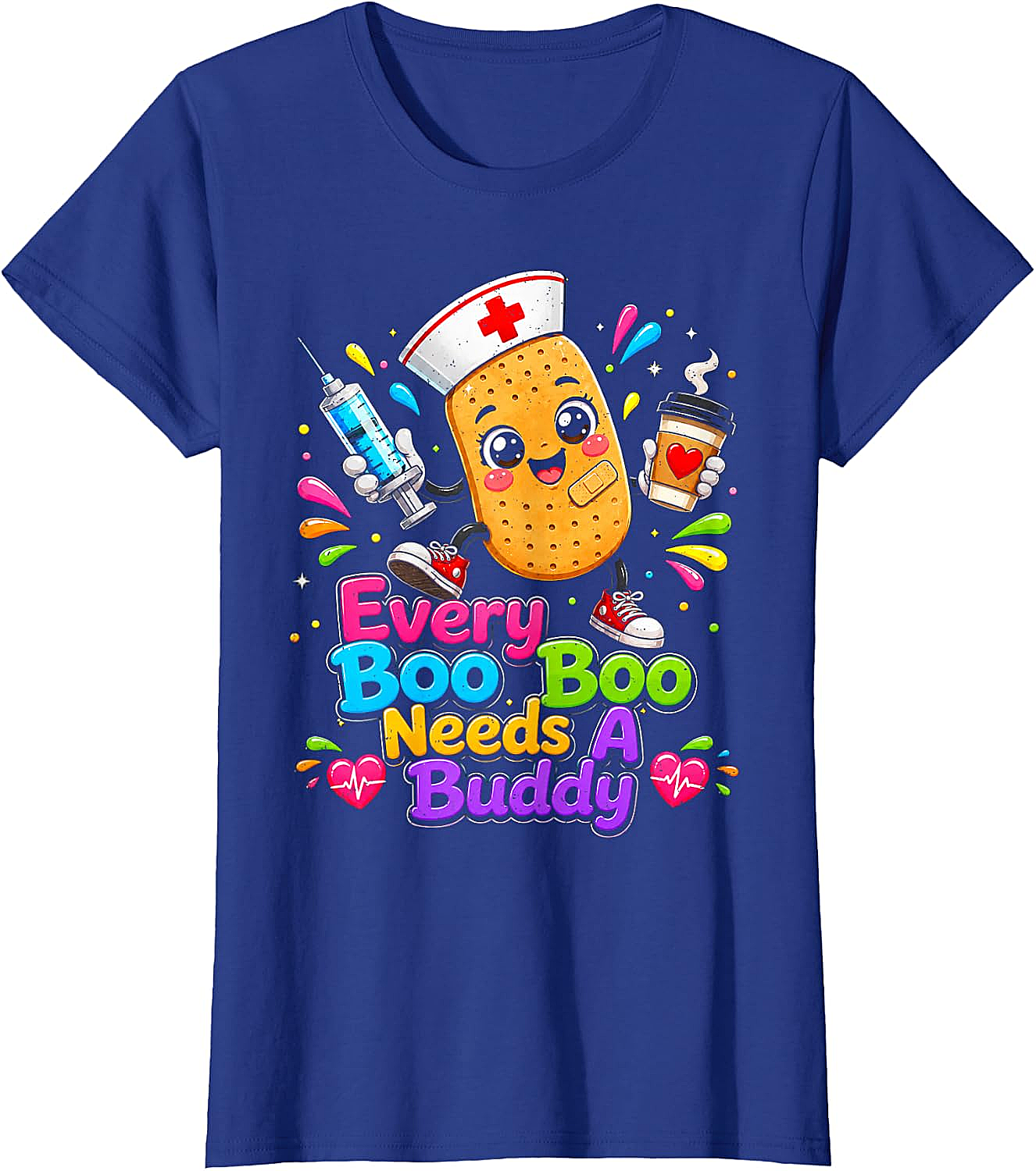 School Nurse T-Shirt - Every Boo Boo Needs A Buddy