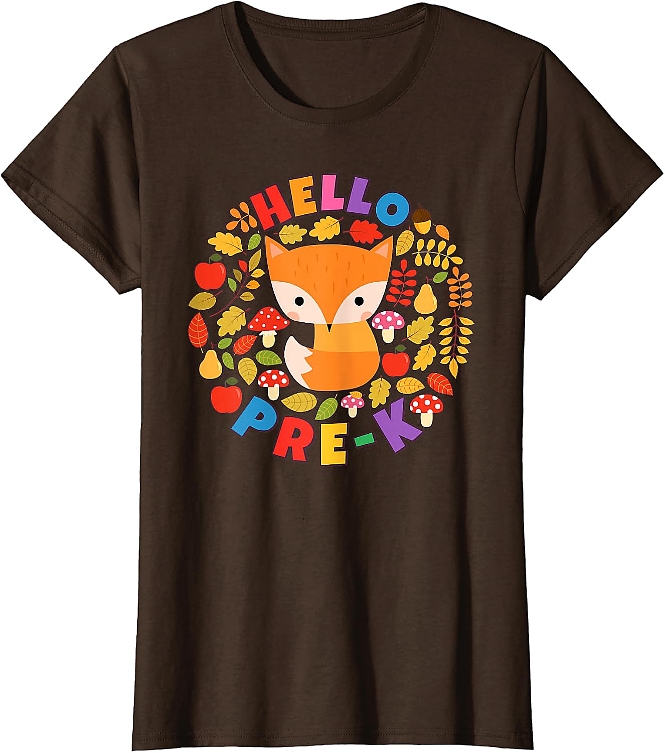 Hello Pre-K Fox T-Shirt | Back To School Woodland Tee