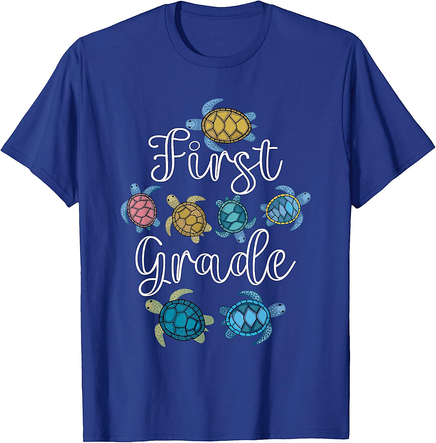 First Grade Turtle T-Shirt | Back To School Teacher Tee