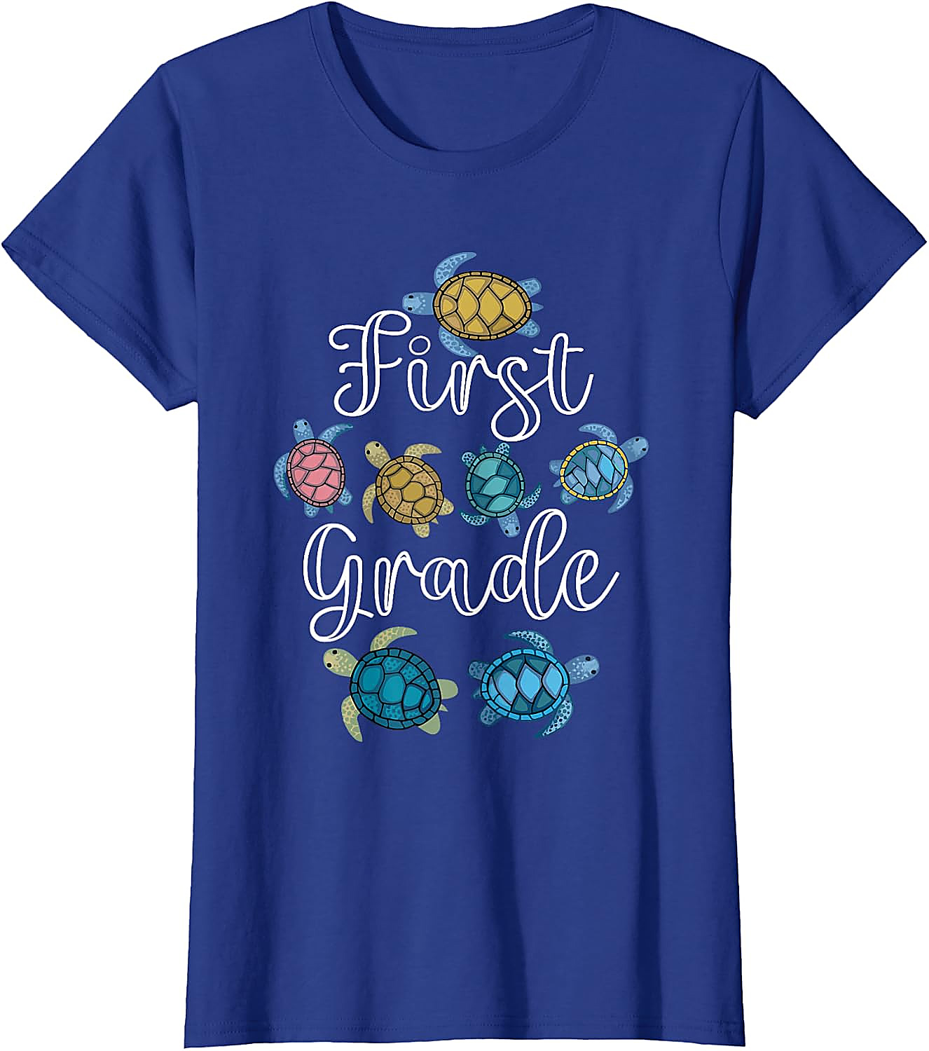 First Grade Turtle T-Shirt | Back To School Teacher Tee