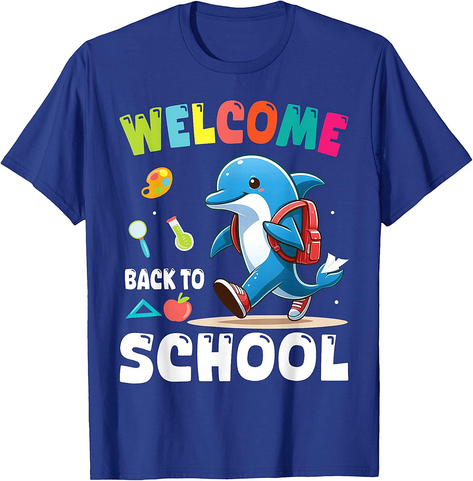 Dolphin Welcome Back to School T-Shirt | Kids & Teachers