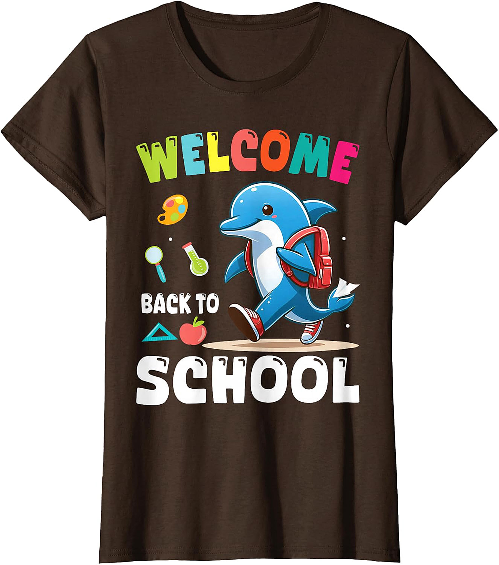 Dolphin Welcome Back to School T-Shirt | Kids & Teachers