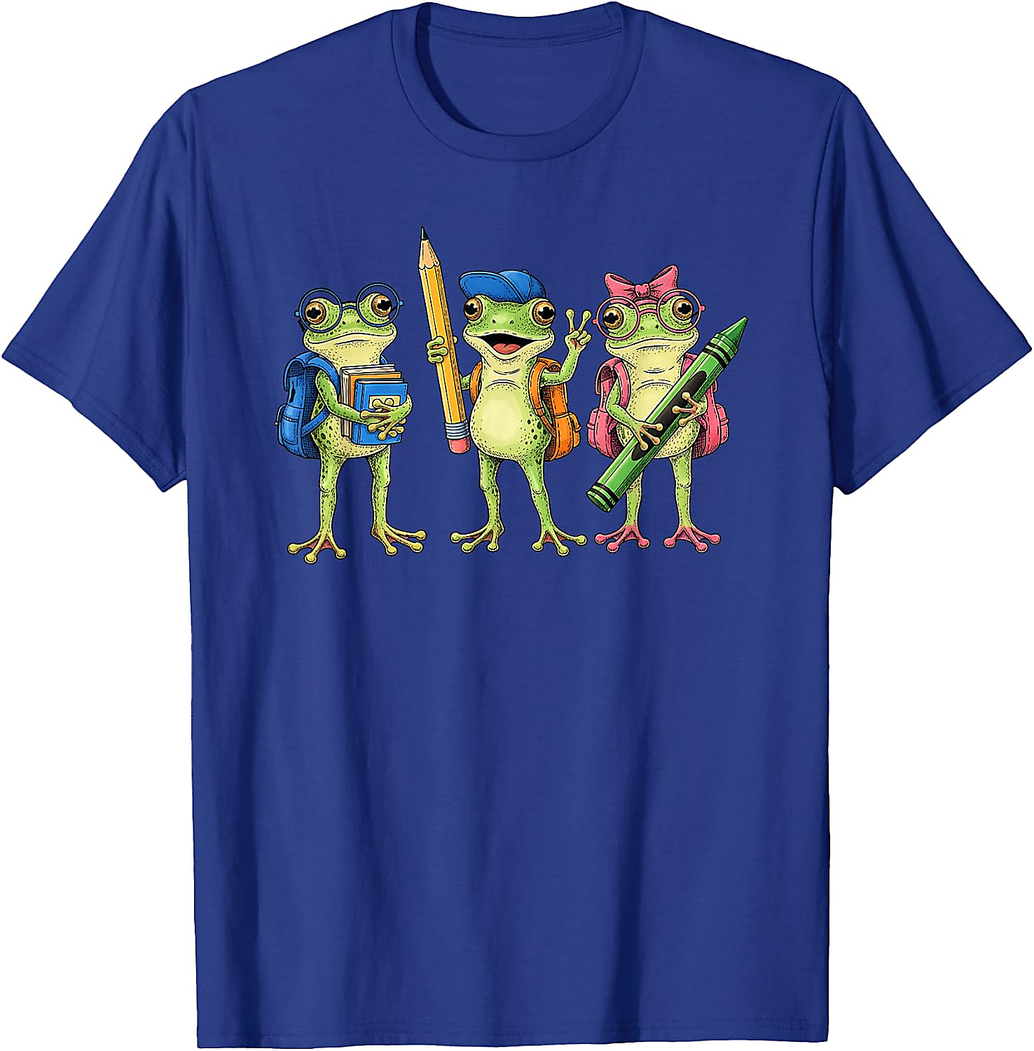 Cute Frogs Back to School T-Shirt for Teachers & Kids
