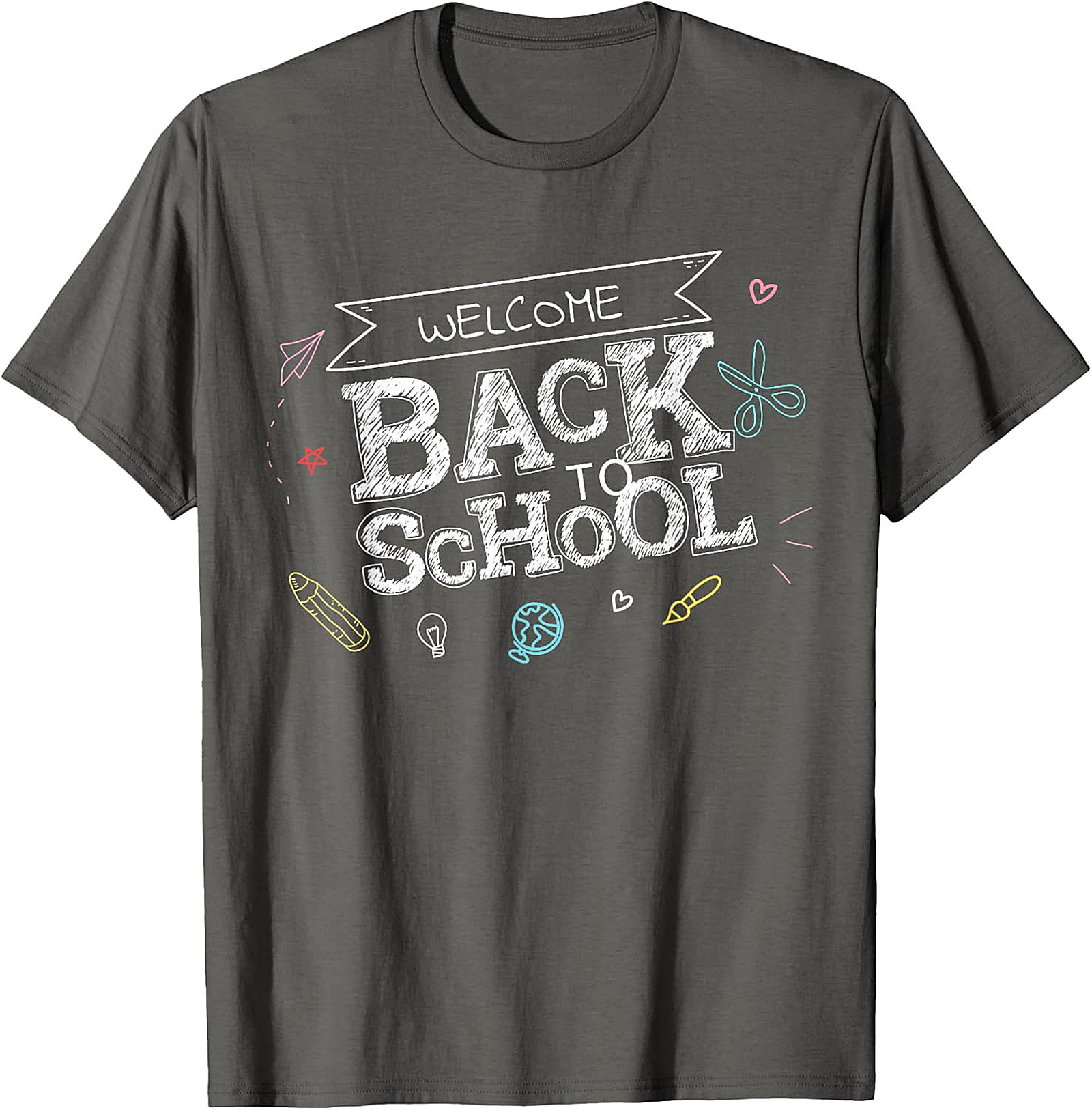 Welcome Back to School Chalkboard T-Shirt | Festive Tee