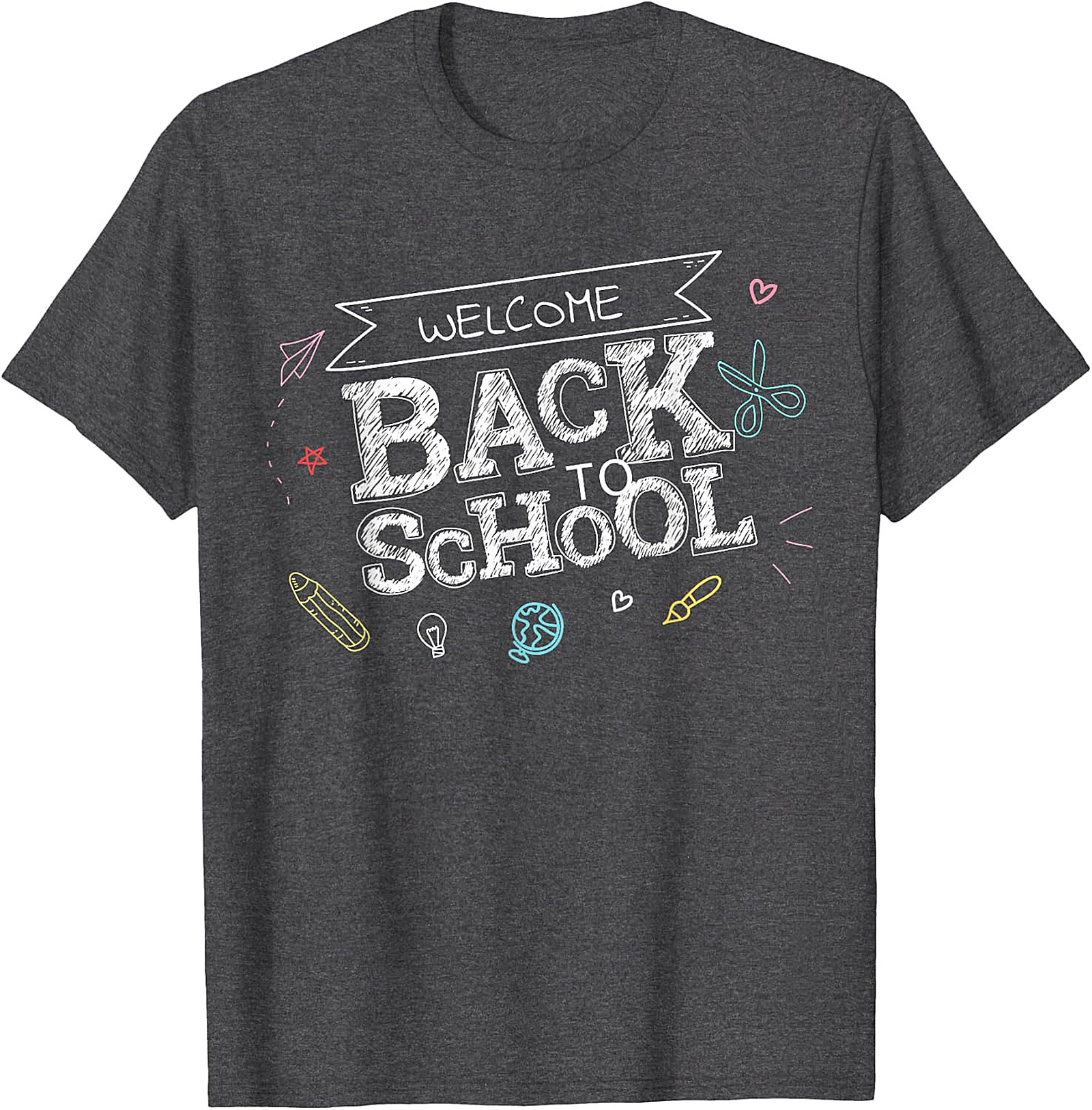 Welcome Back to School Chalkboard T-Shirt | Festive Tee