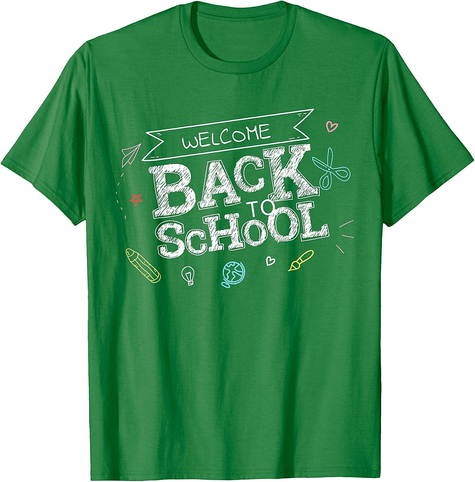 Welcome Back to School Chalkboard T-Shirt | Festive Tee