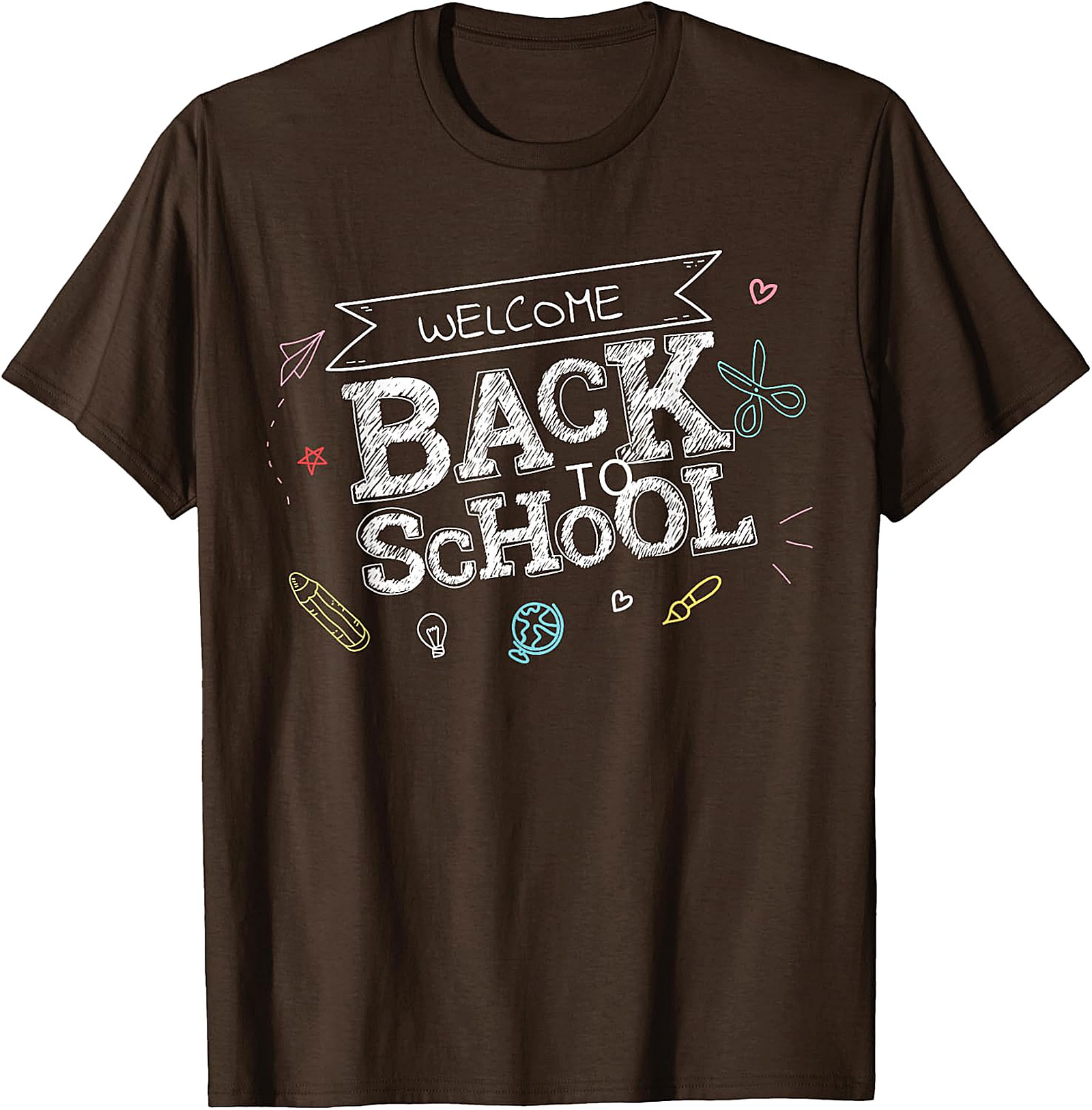 Welcome Back to School Chalkboard T-Shirt | Festive Tee