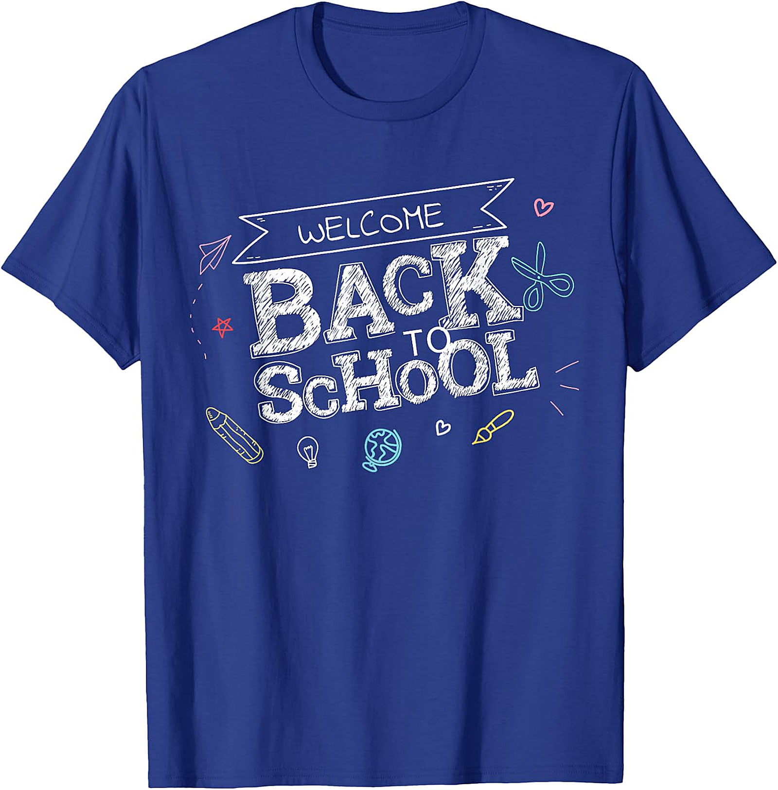 Welcome Back to School Chalkboard T-Shirt | Festive Tee