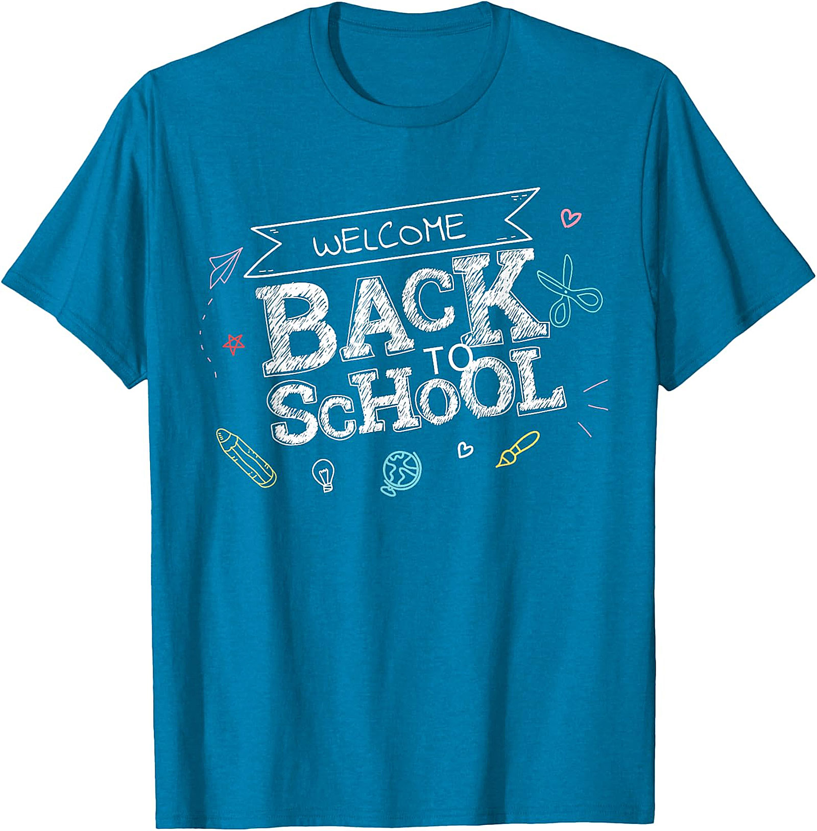 Welcome Back to School Chalkboard T-Shirt | Festive Tee