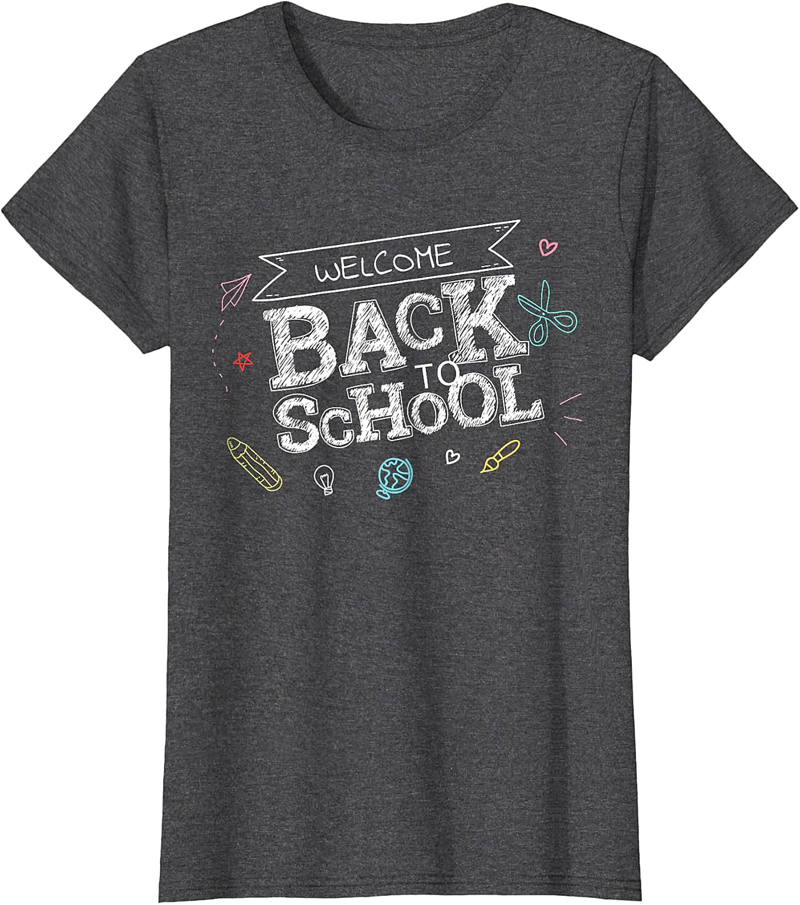 Welcome Back to School Chalkboard T-Shirt | Festive Tee