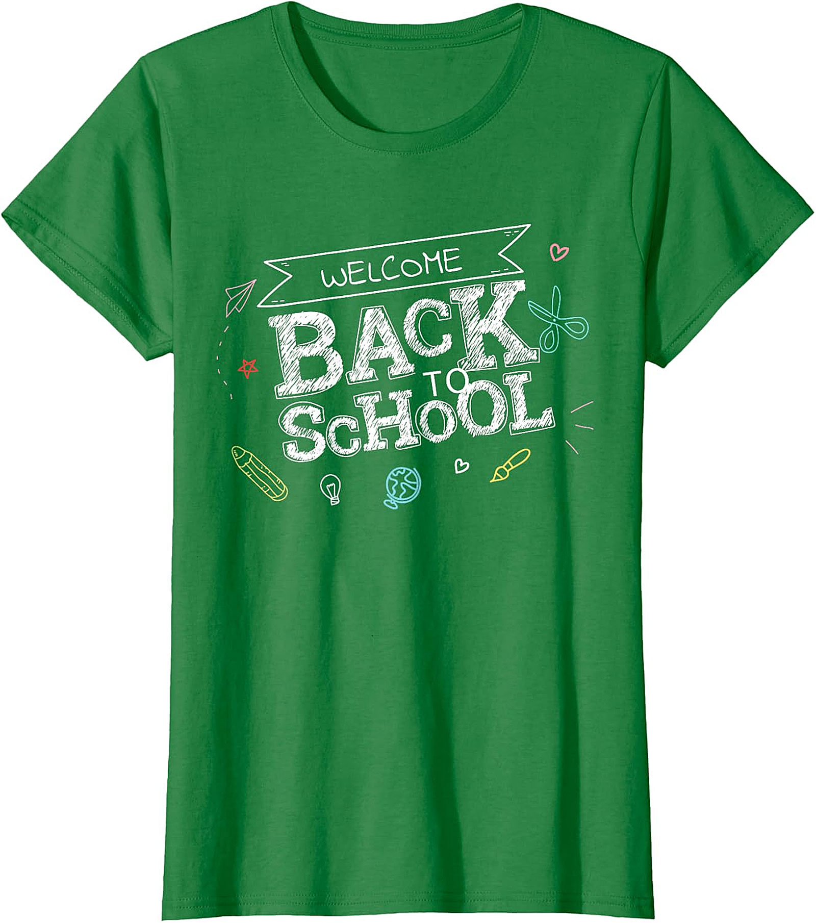Welcome Back to School Chalkboard T-Shirt | Festive Tee