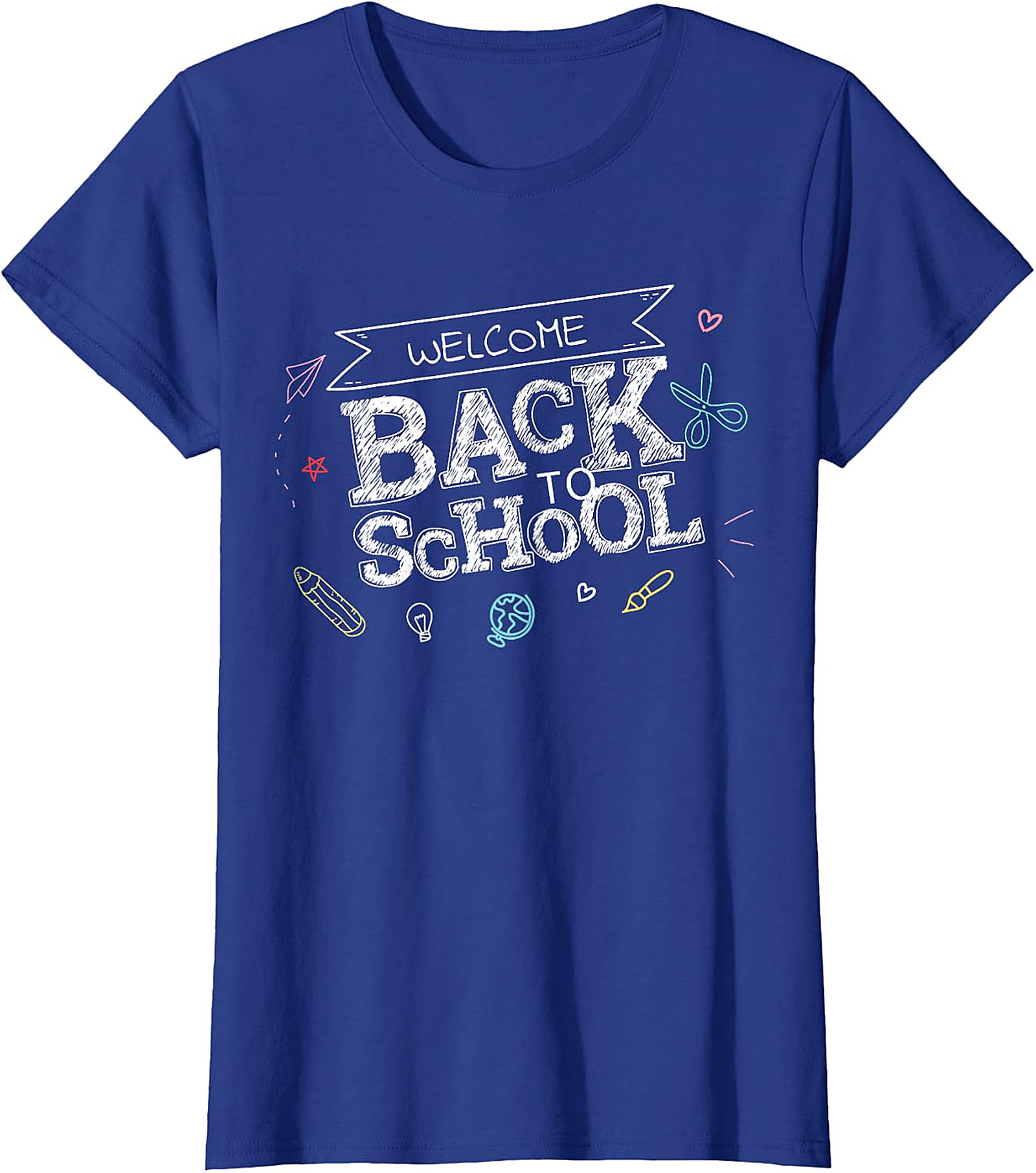 Welcome Back to School Chalkboard T-Shirt | Festive Tee